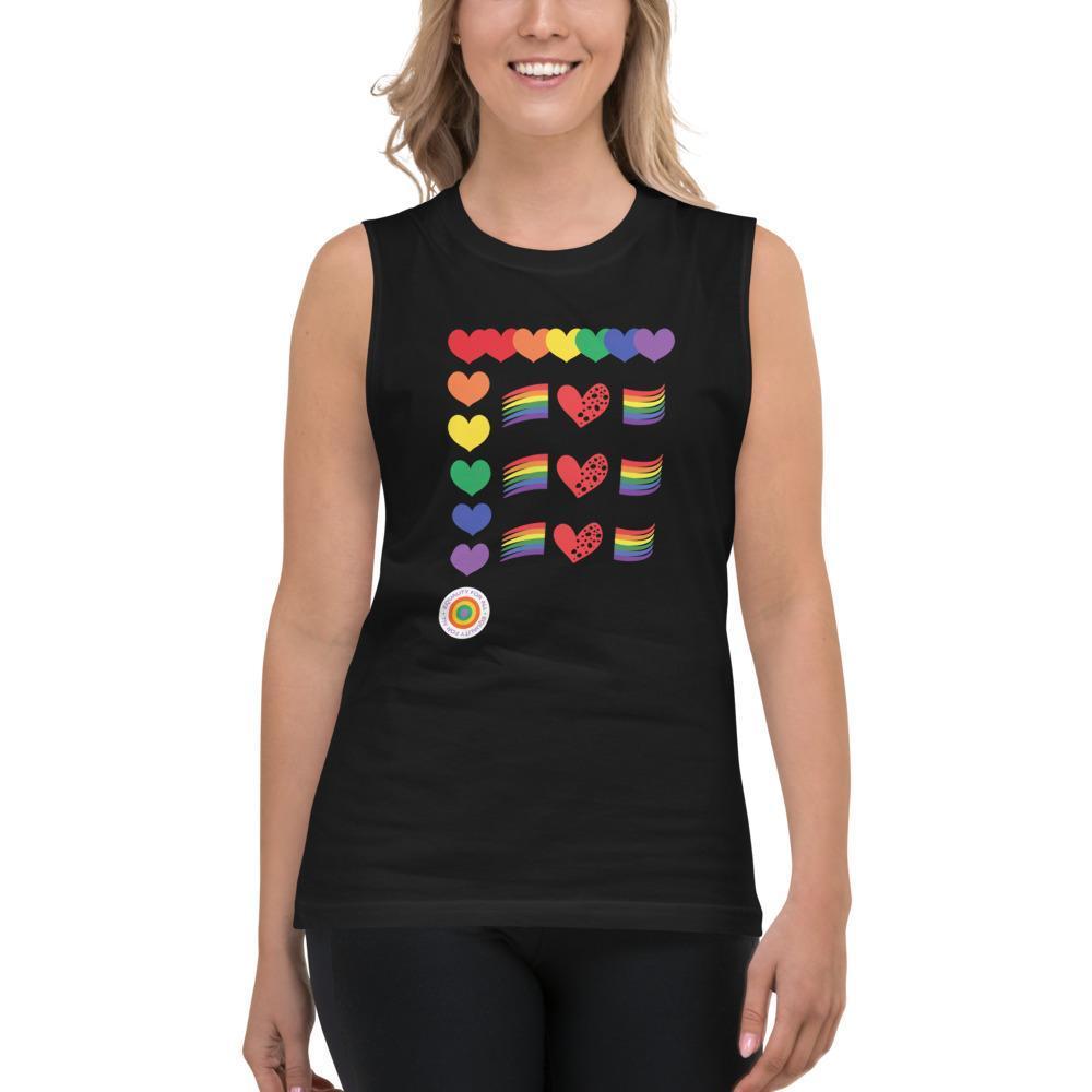 Pride Unisex Muscle Shirt - Image 3