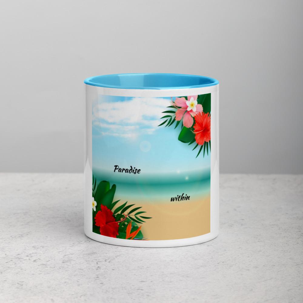 Paradise Within Series 1 Mug with Color Inside - Image 4