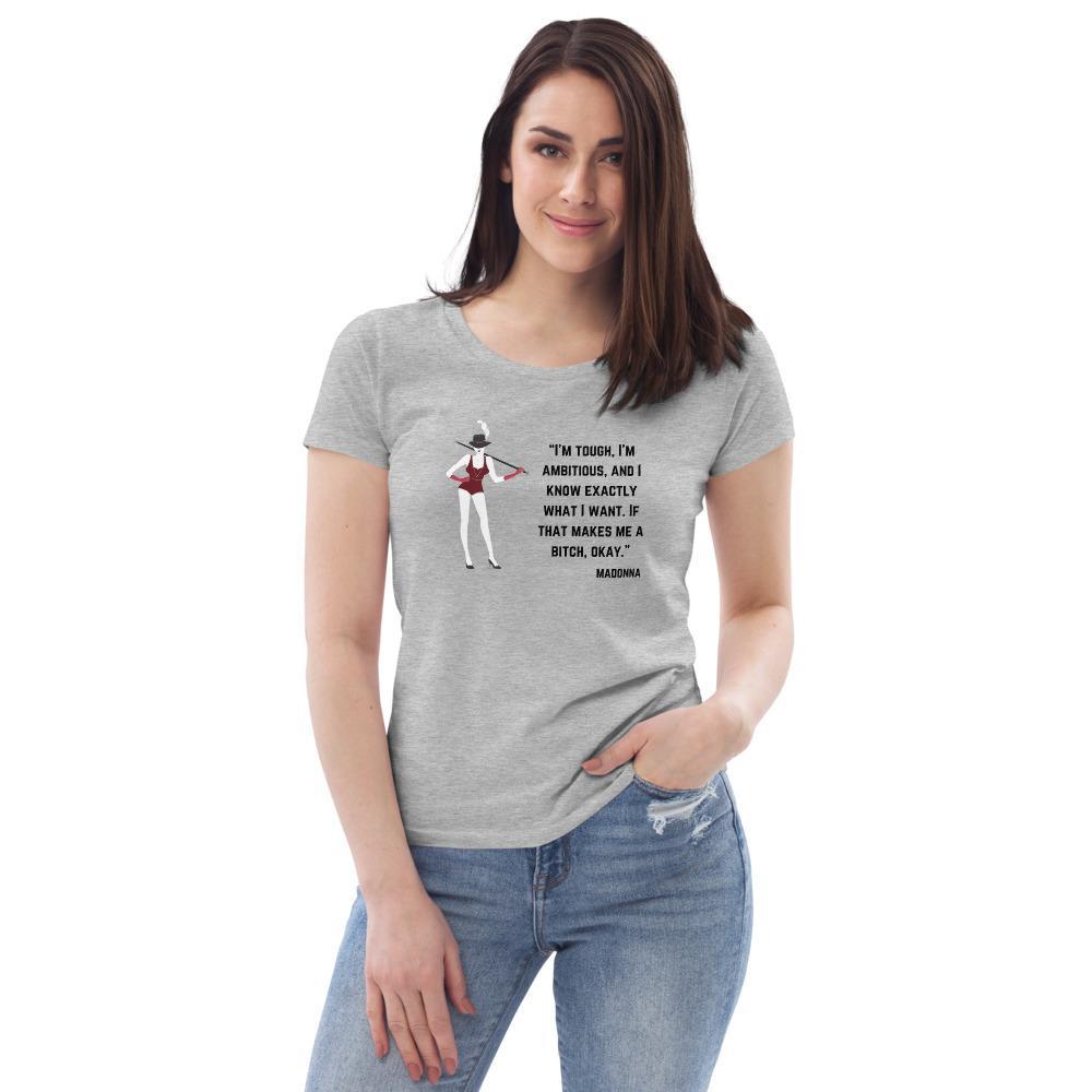 Madonna Series 1 Women's fitted eco tee - Image 3