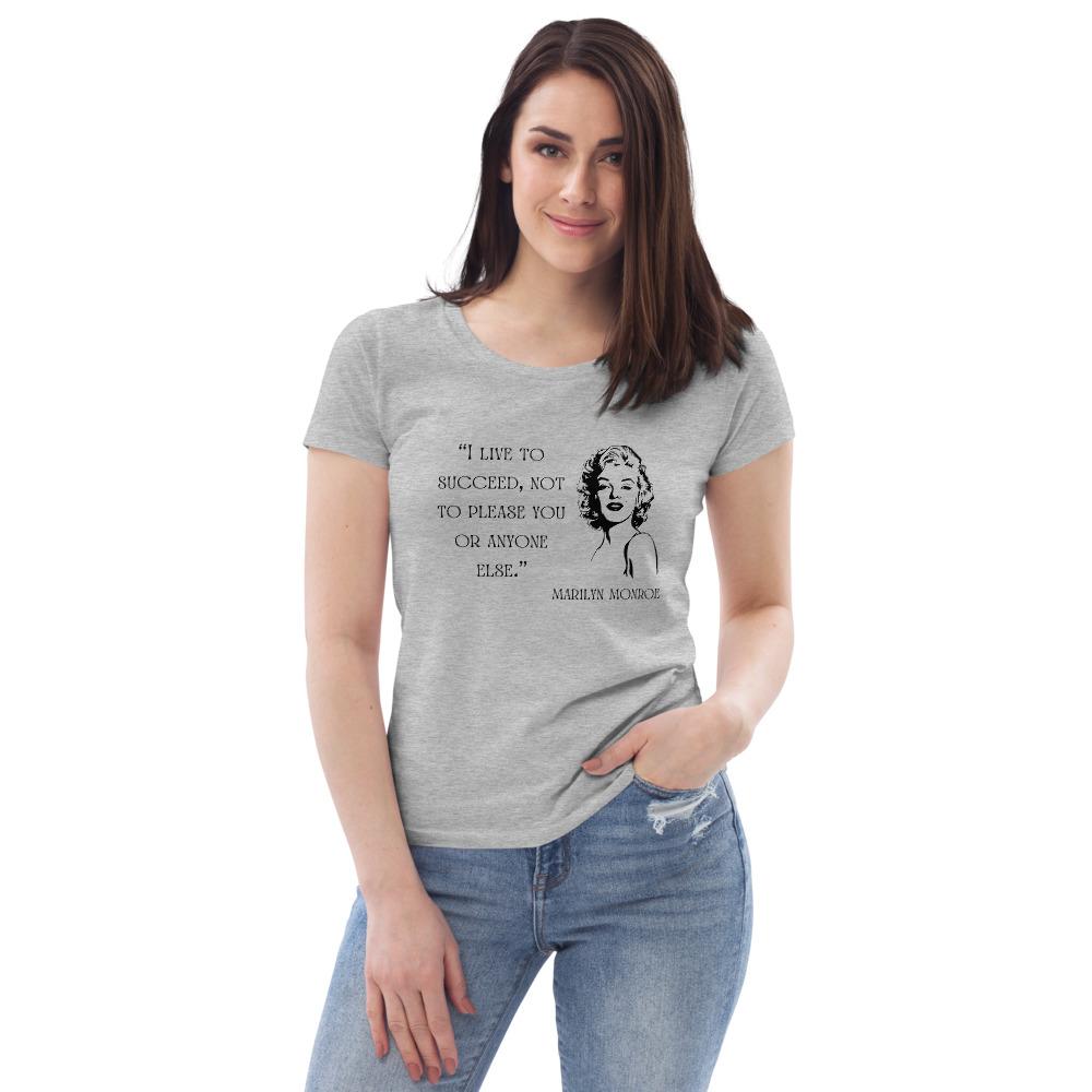 Marilyn Monroe Series 1 Women's fitted eco tee - Image 3