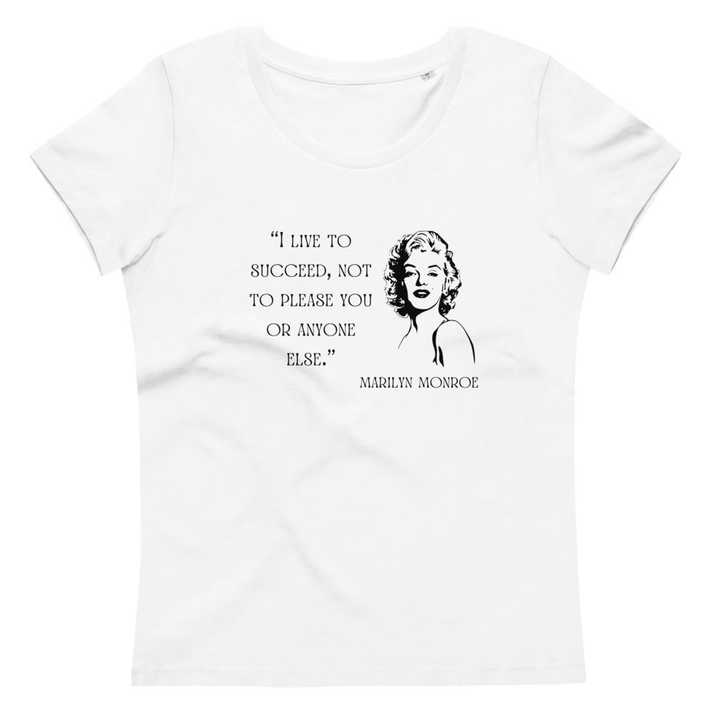 Marilyn Monroe Series 1 Women's fitted eco tee - Image 2