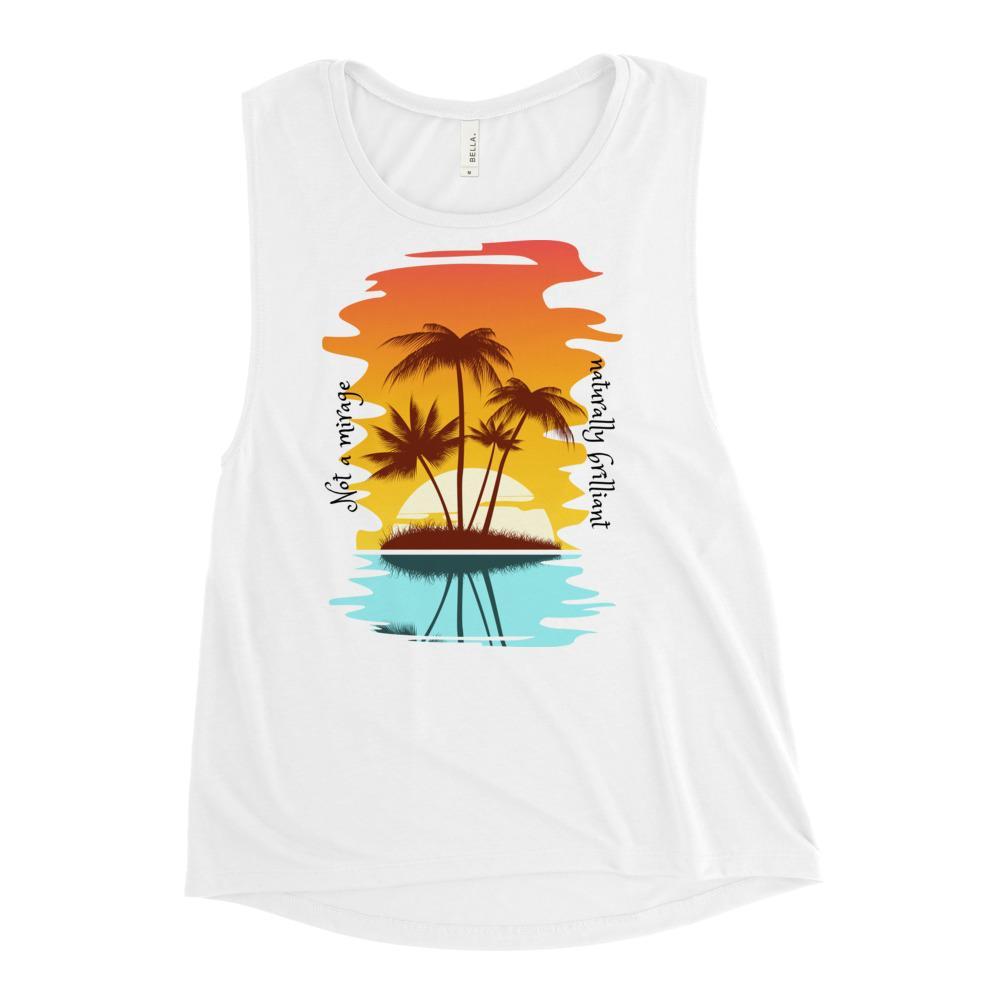 Not A Mirage Ladies’ Muscle Tank - Image 2