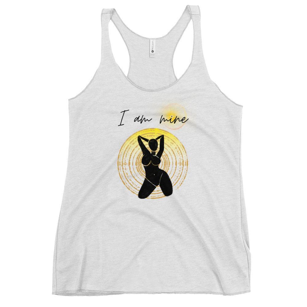 I Am Mine Series 3 Women's Racerback Tank - Image 2