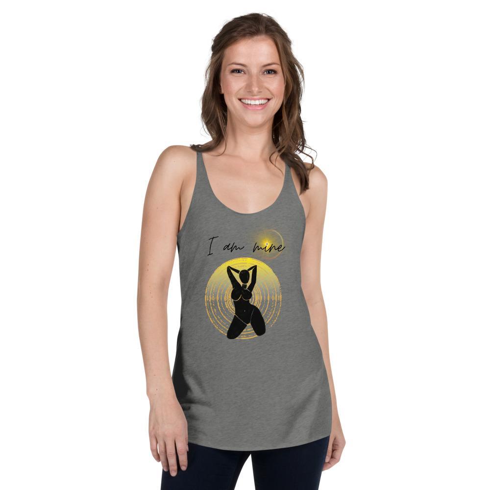 I Am Mine Series 3 Women's Racerback Tank - Image 4