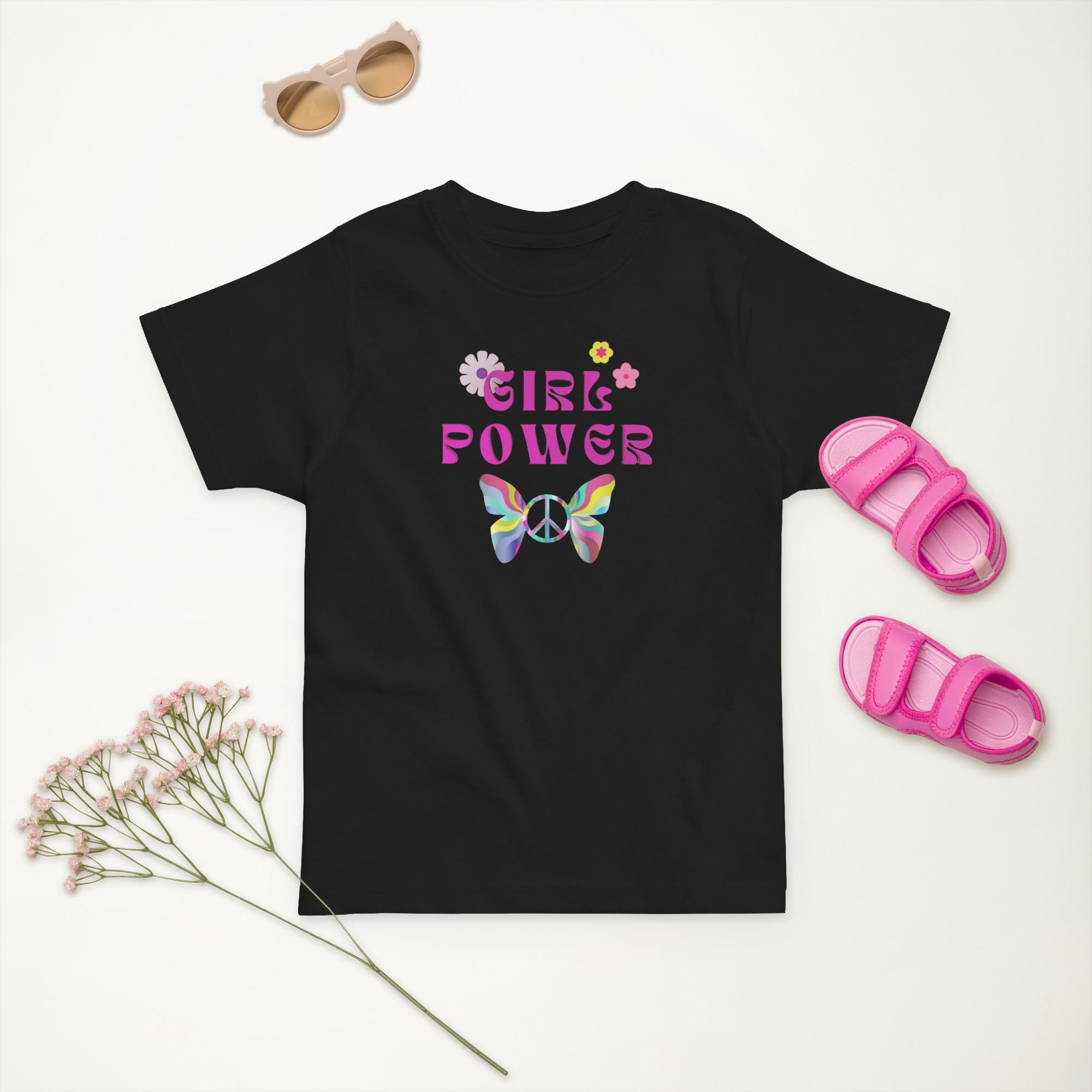 Girl Power Toddler jersey t-shirt - Image 6