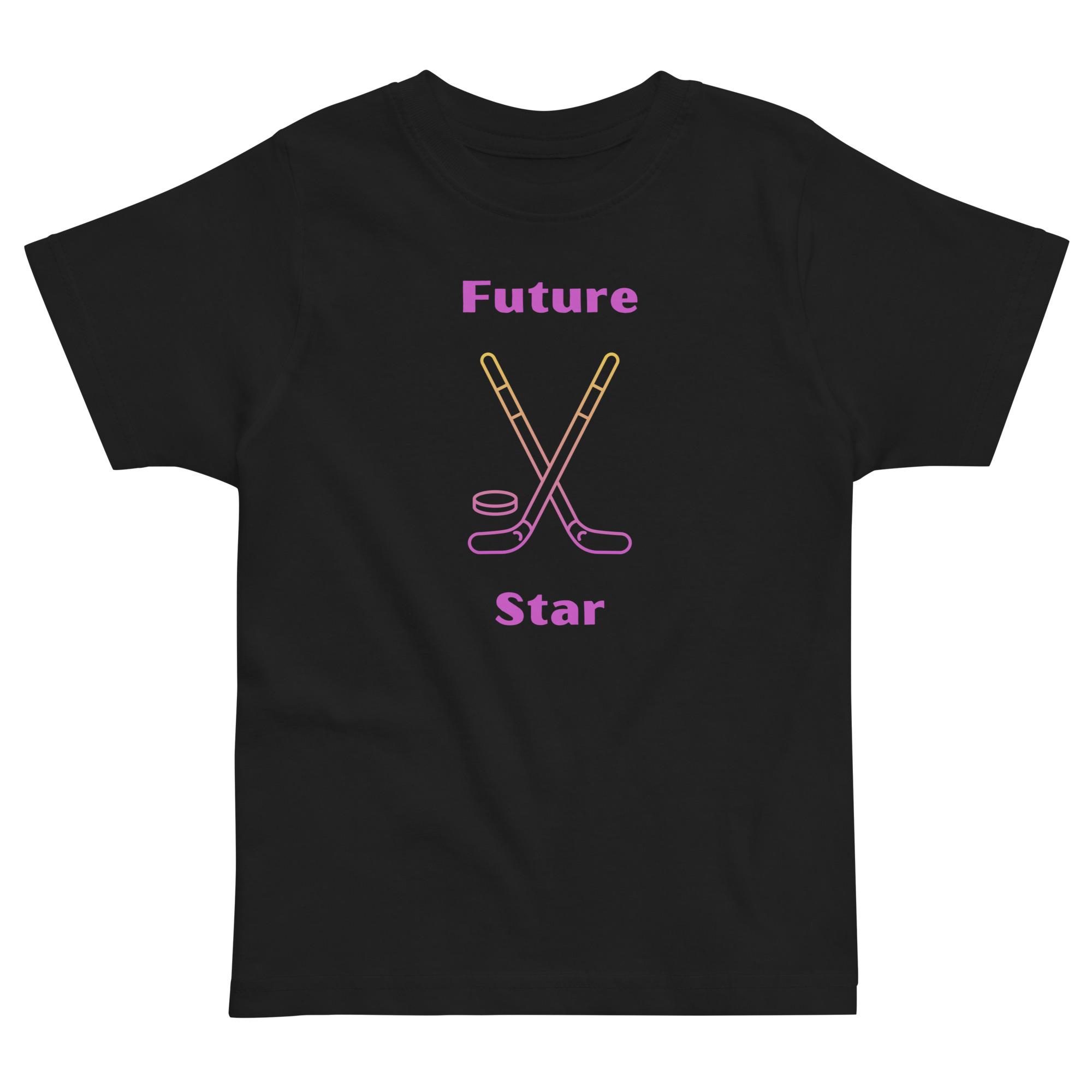 Future Hockey Star Toddler jersey t-shirt - Image 6