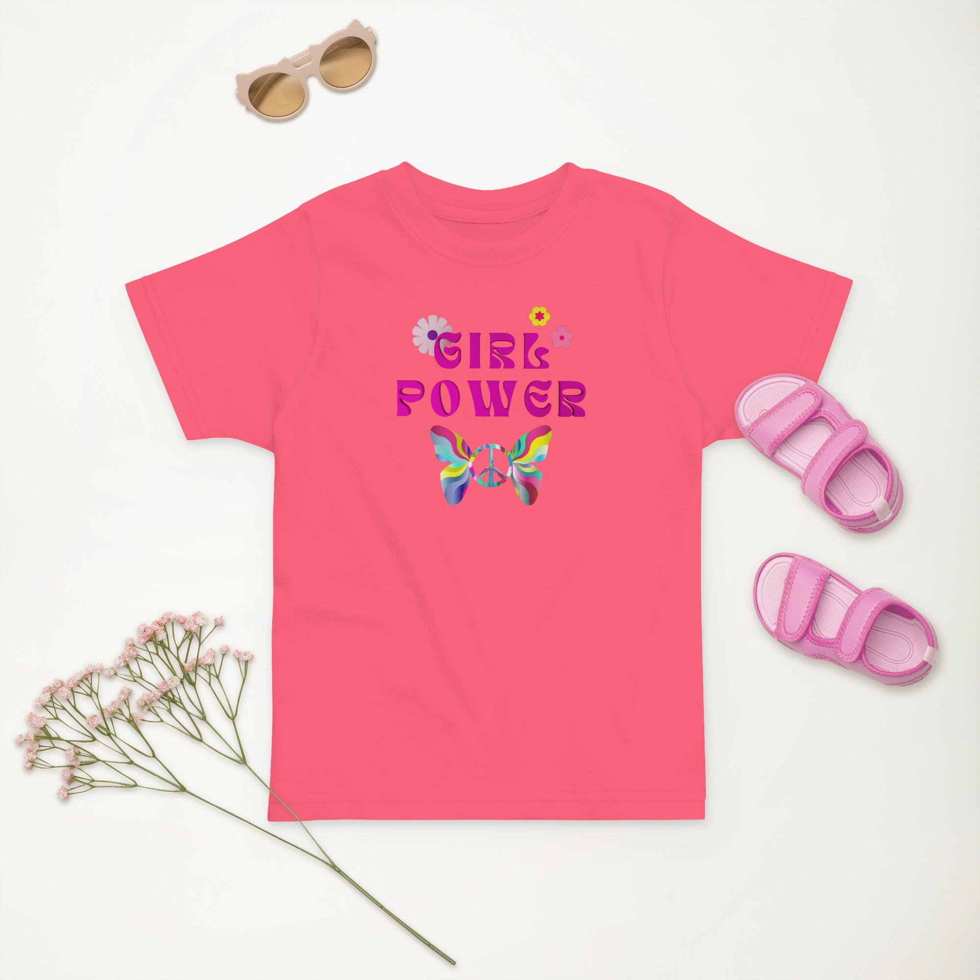 Girl Power Toddler jersey t-shirt - Image 4