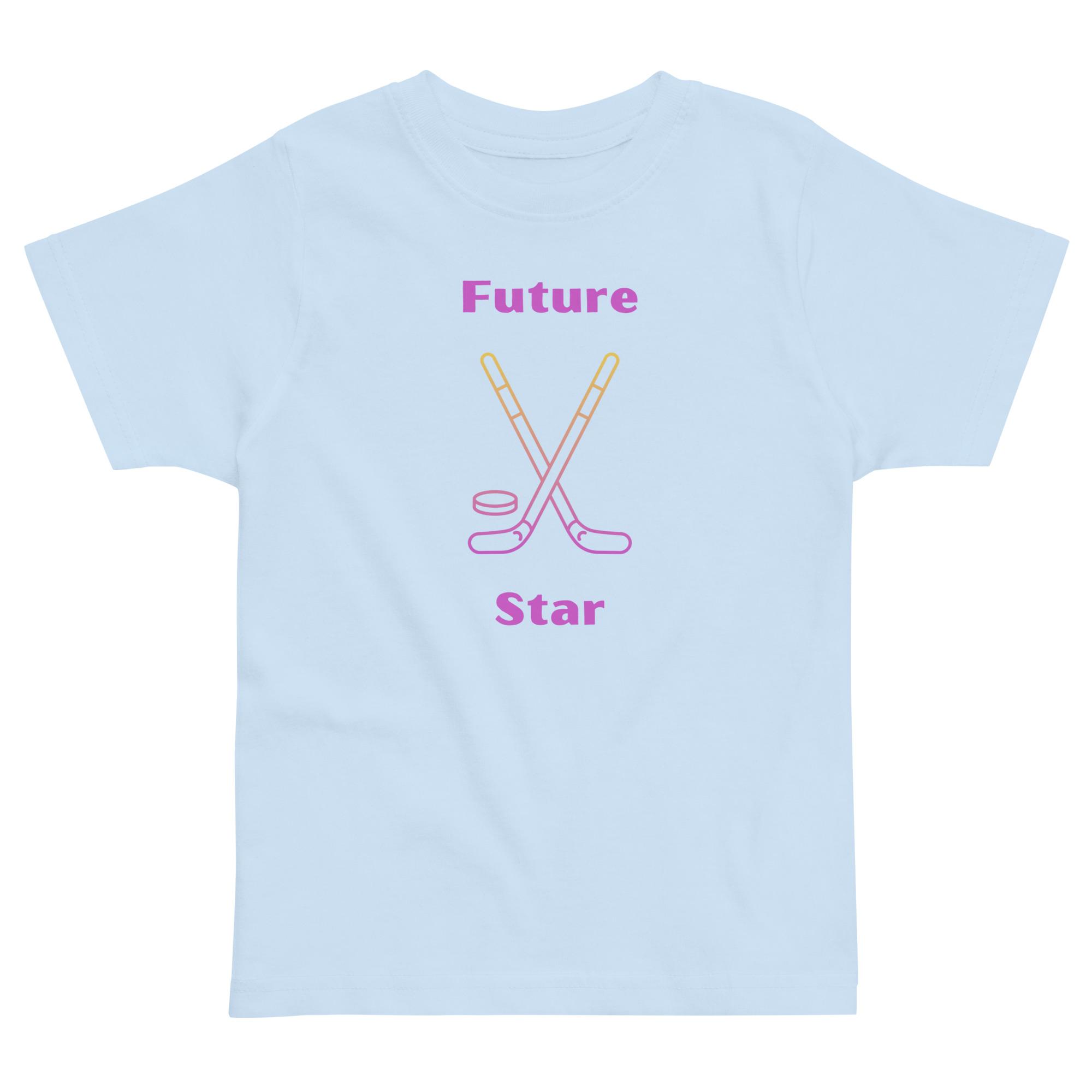 Future Hockey Star Toddler jersey t-shirt - Image 8