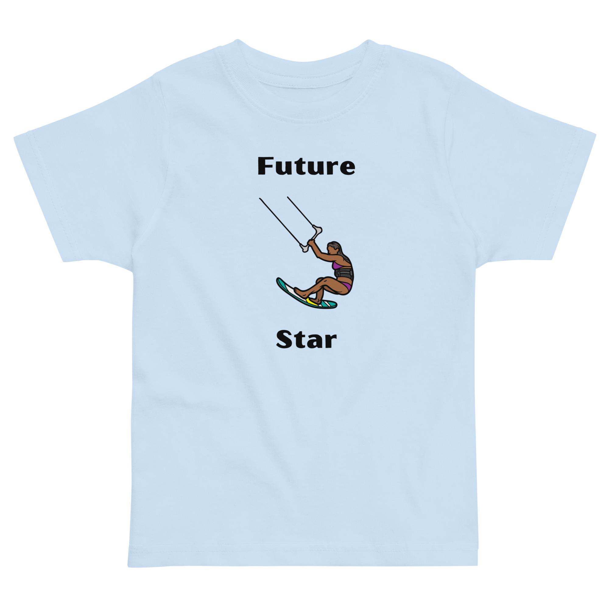 Future Kite Surfing Star Toddler jersey t-shirt - Image 2