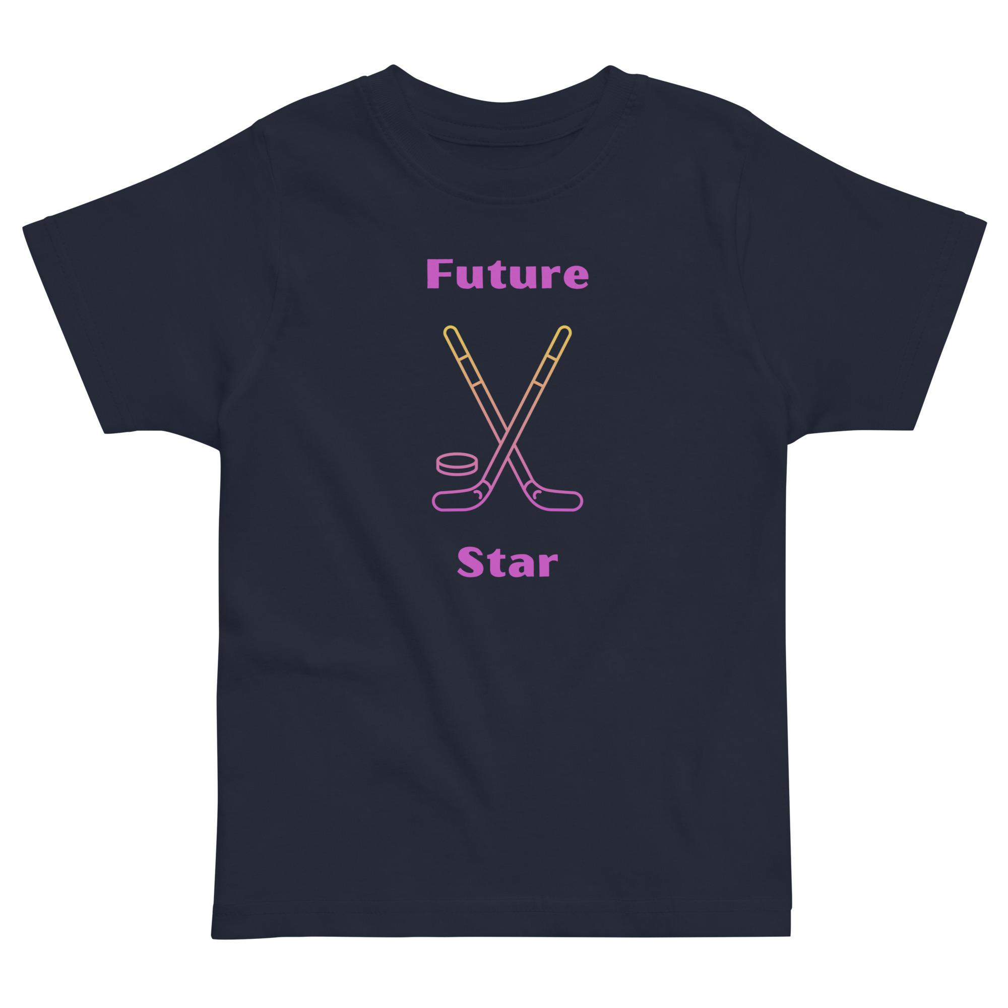 Future Hockey Star Toddler jersey t-shirt - Image 10