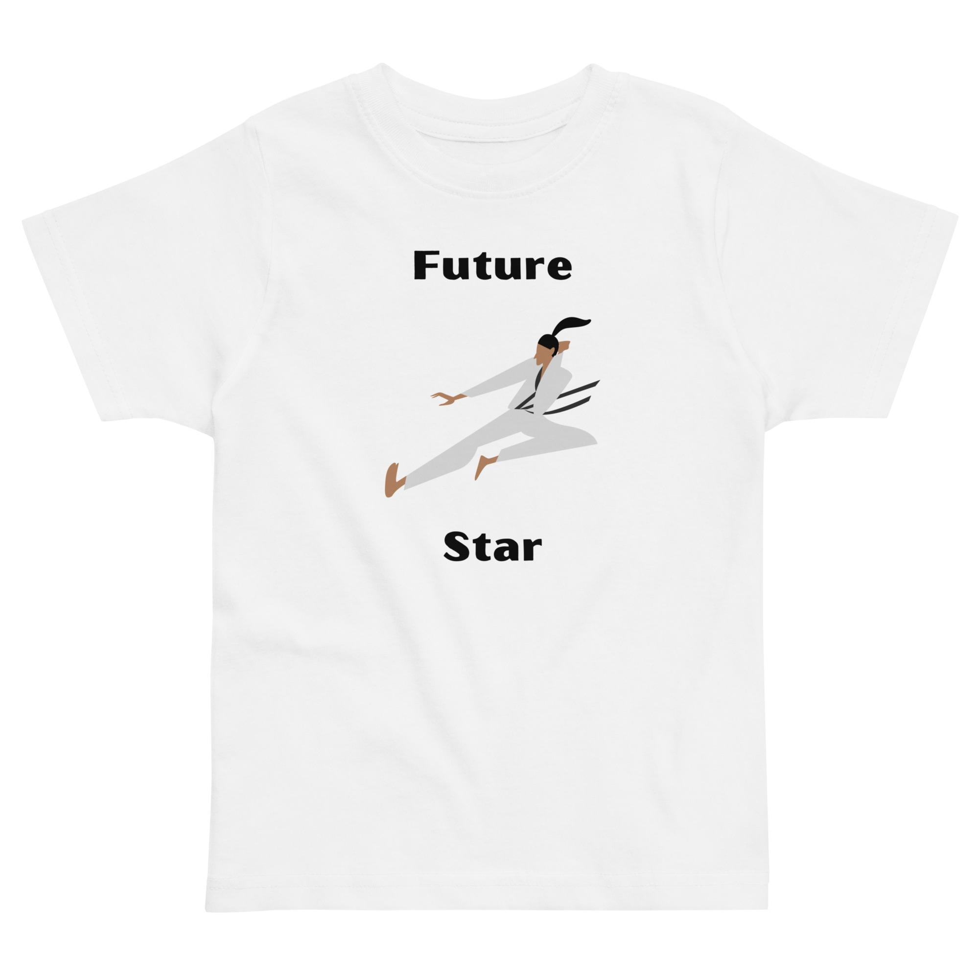 Future Martial Arts Star Toddler jersey t-shirt