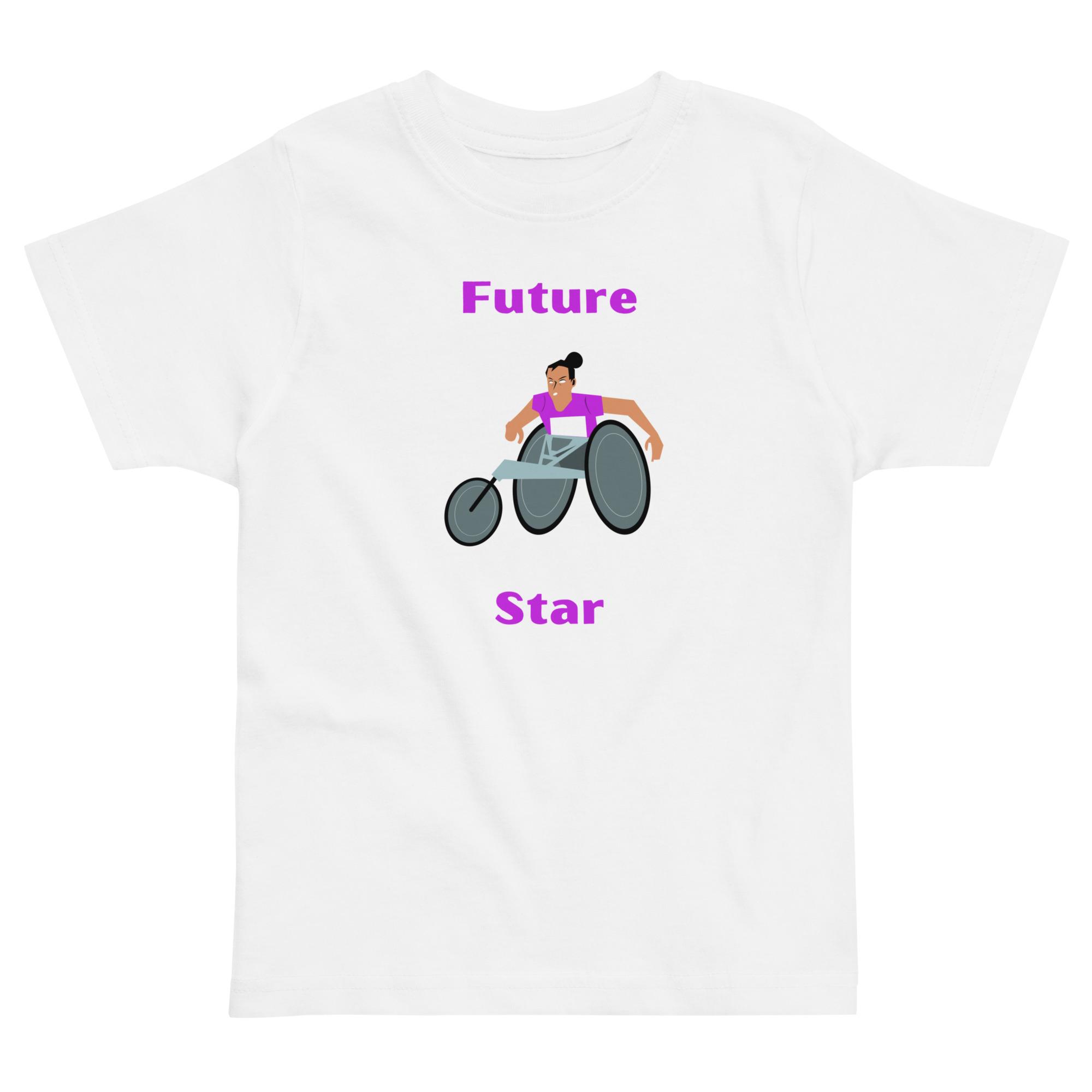 Future Track Star Toddler jersey t-shirt