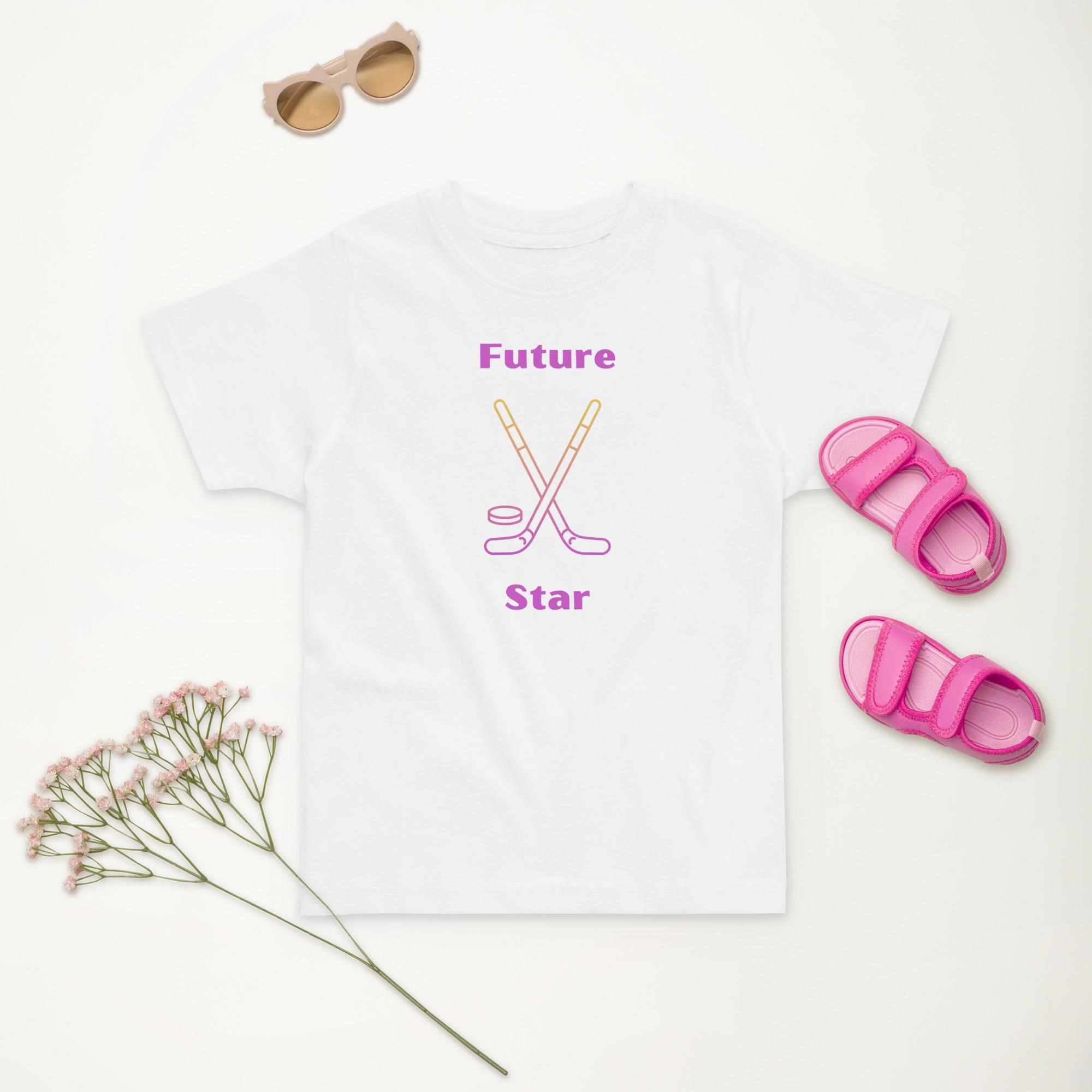 Future Hockey Star Toddler jersey t-shirt