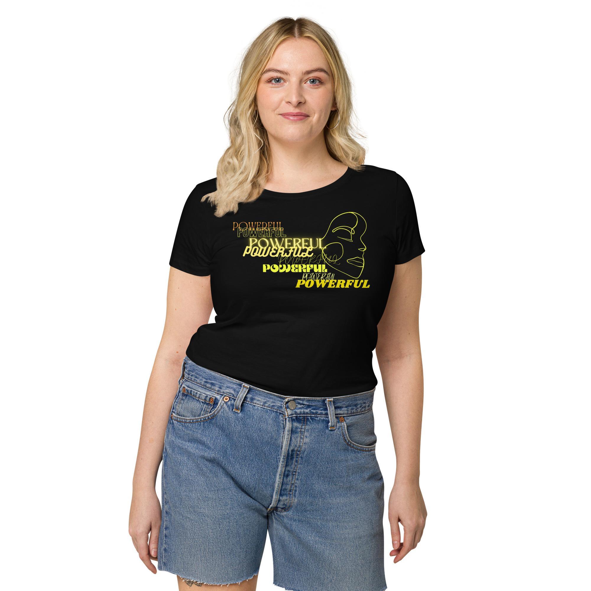 Powerful Series 2 Women’s basic organic t-shirt