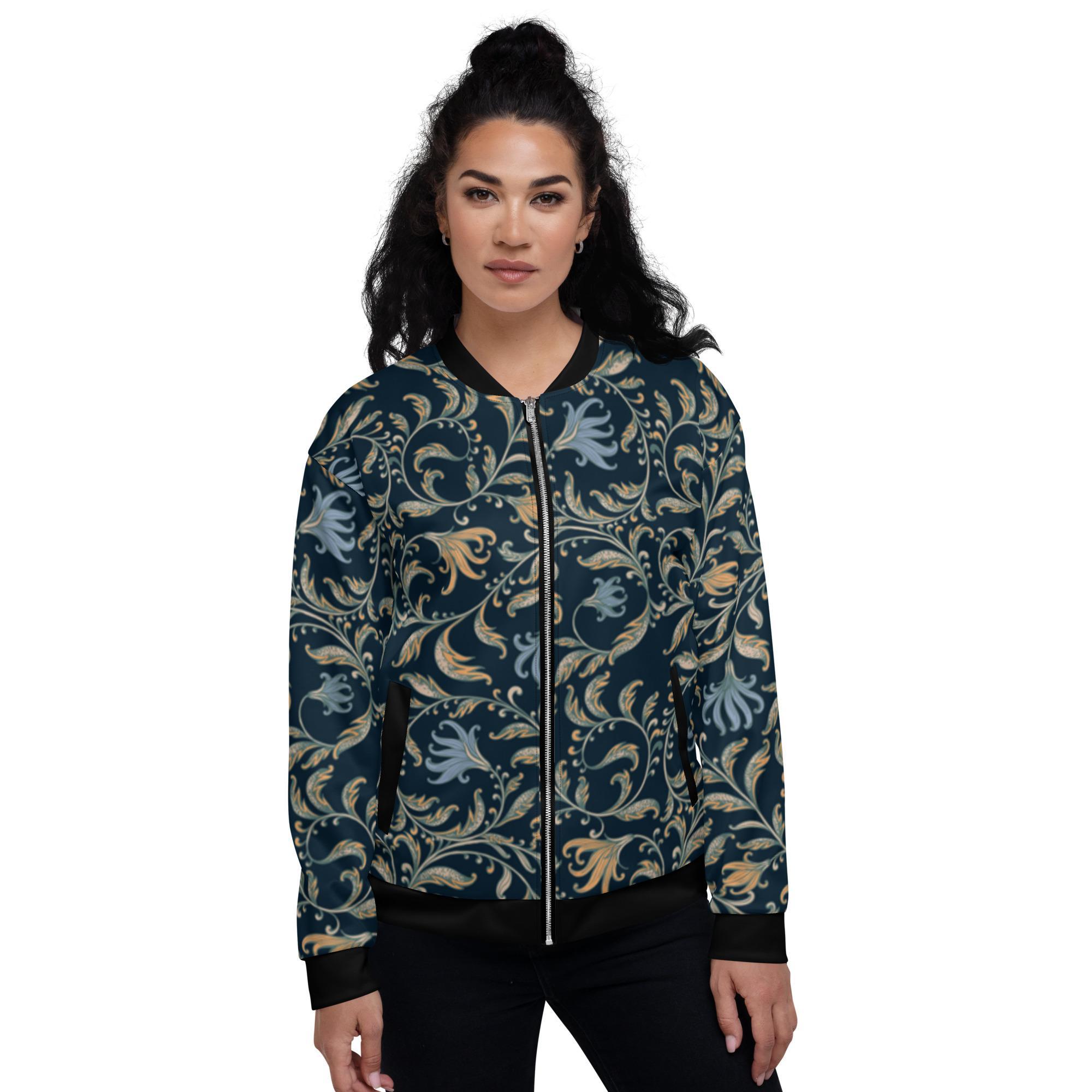 Vine Unisex Bomber Jacket