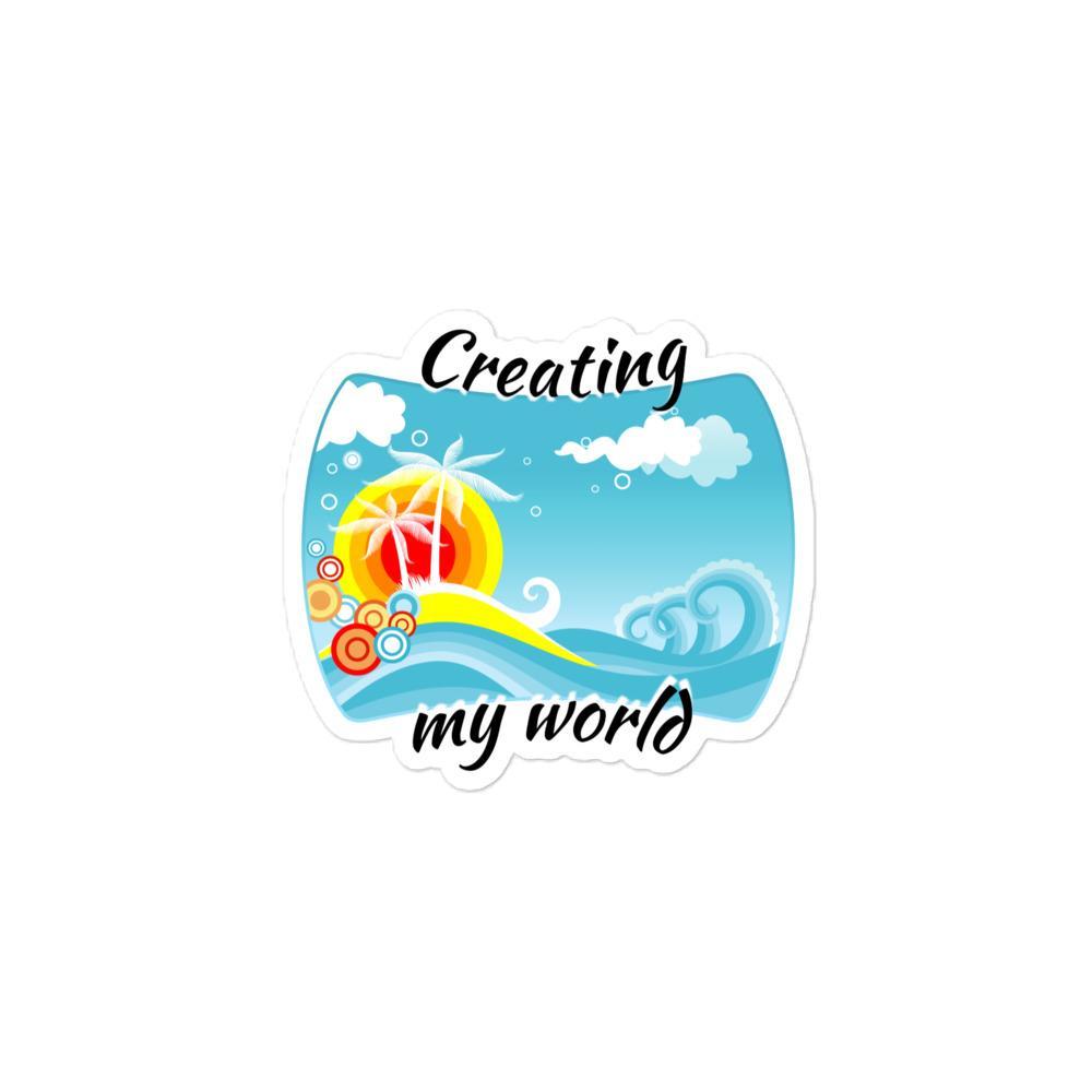 Creating My World Bubble-free stickers - Image 3