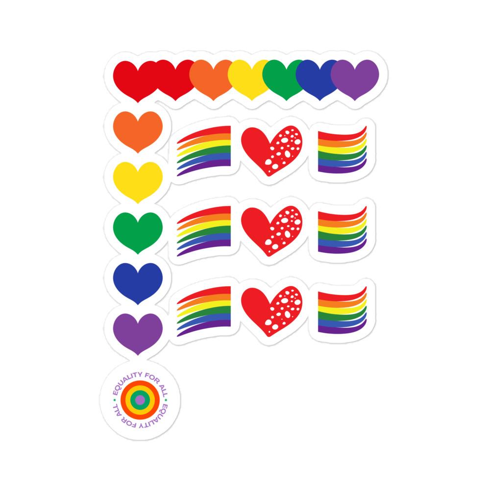 Pride Bubble-free stickers