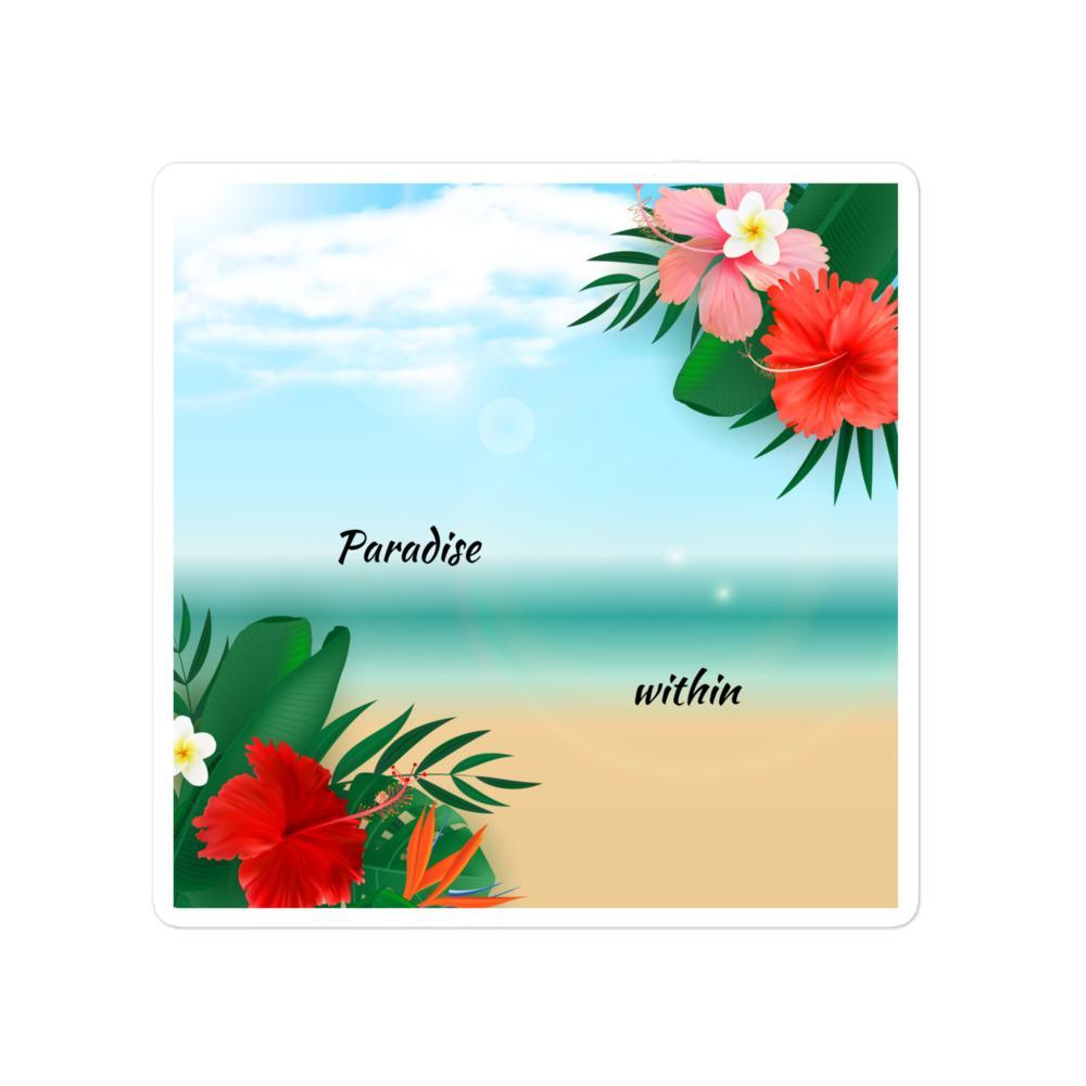 Paradise Within Series 1 Bubble-free stickers