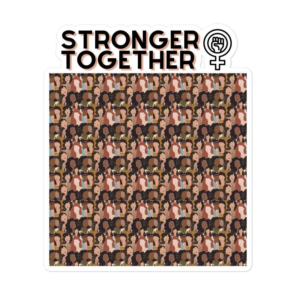 Stronger Together Series 1 Bubble-free stickers