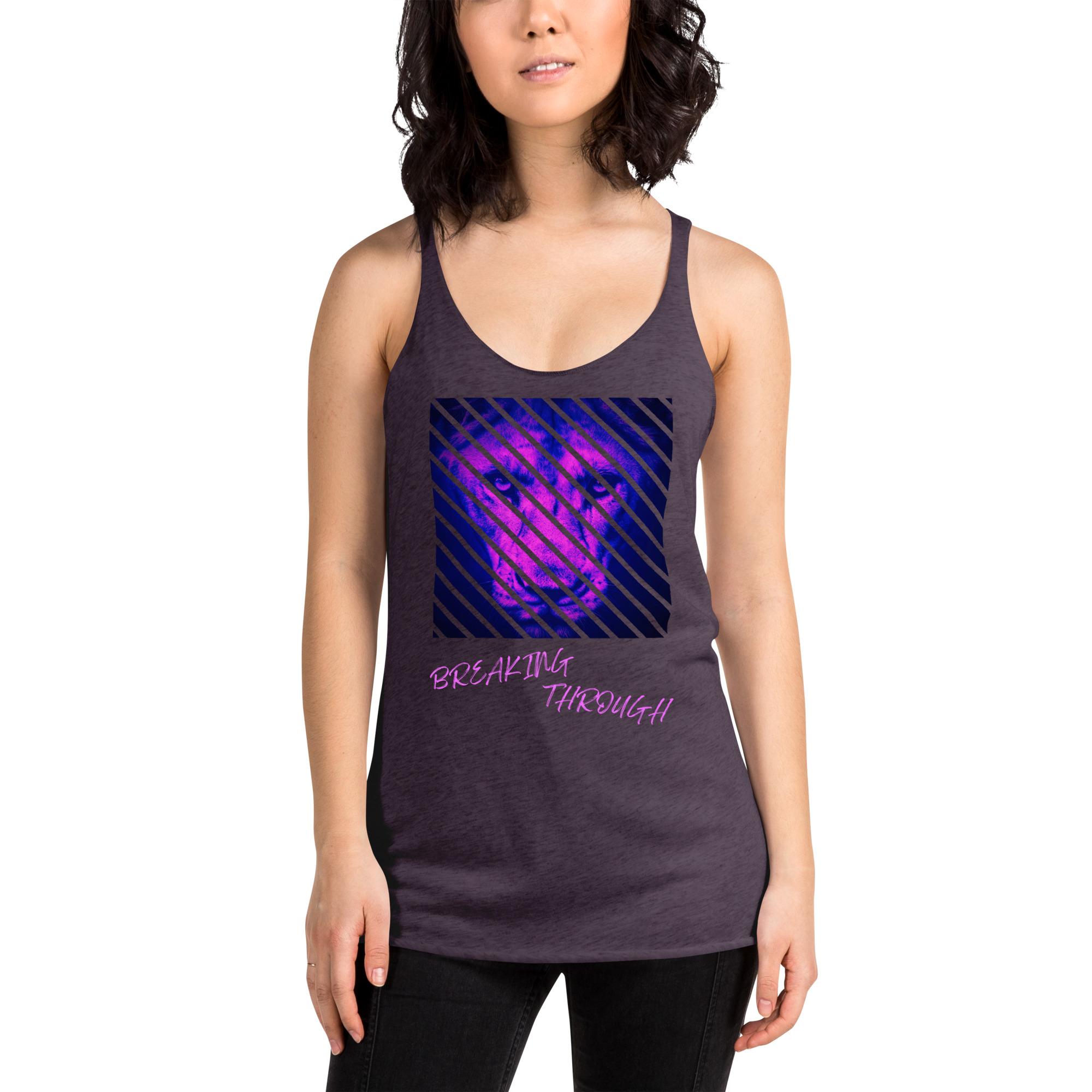 Breaking Through Women's Racerback Tank - Image 4