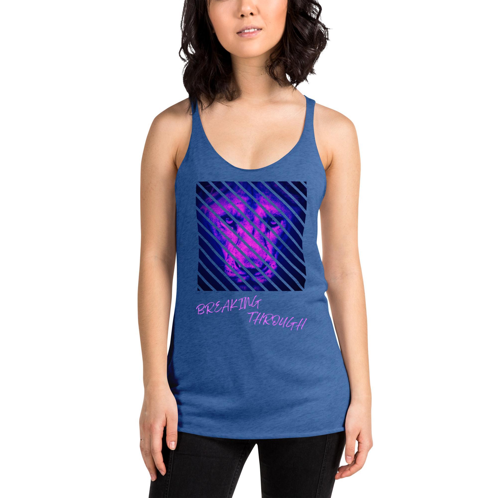 Breaking Through Women's Racerback Tank - Image 7