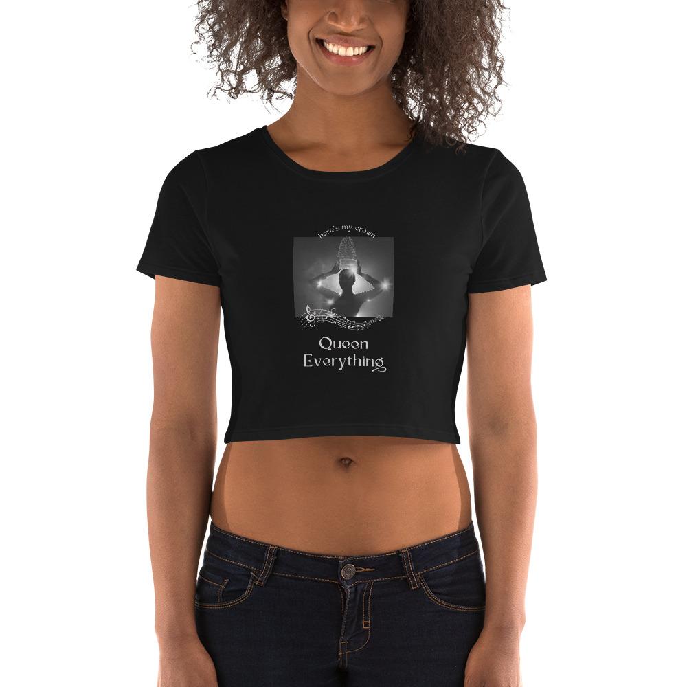 Queen Everything Women’s Crop Tee - Image 4