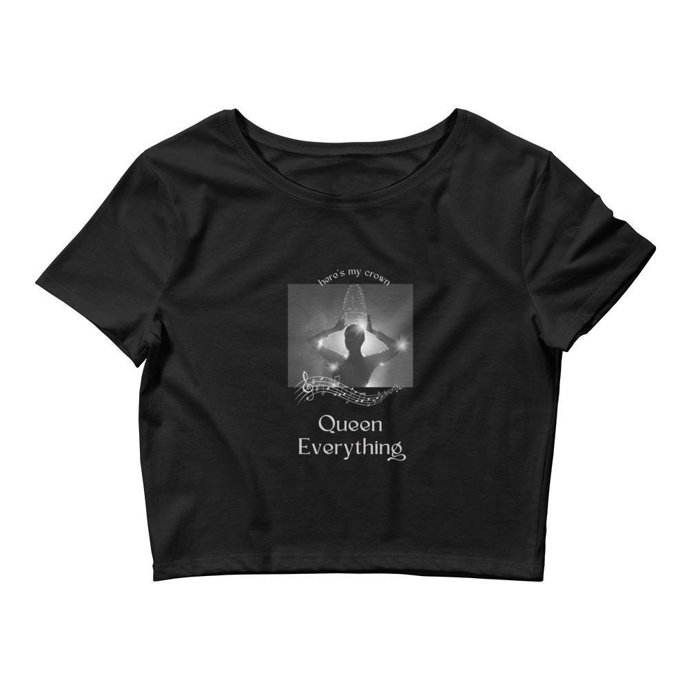 Queen Everything Women’s Crop Tee - Image 2