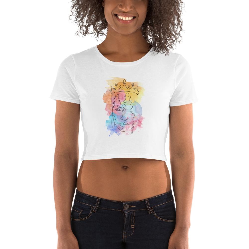 Queen Women’s Crop Tee - Image 4