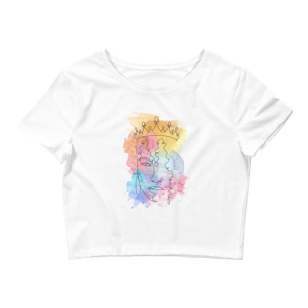 Queen Women’s Crop Tee - Image 2