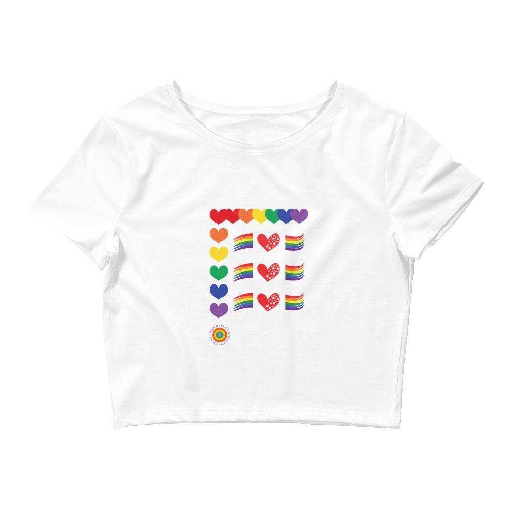 Pride Women’s Crop Tee - Image 2