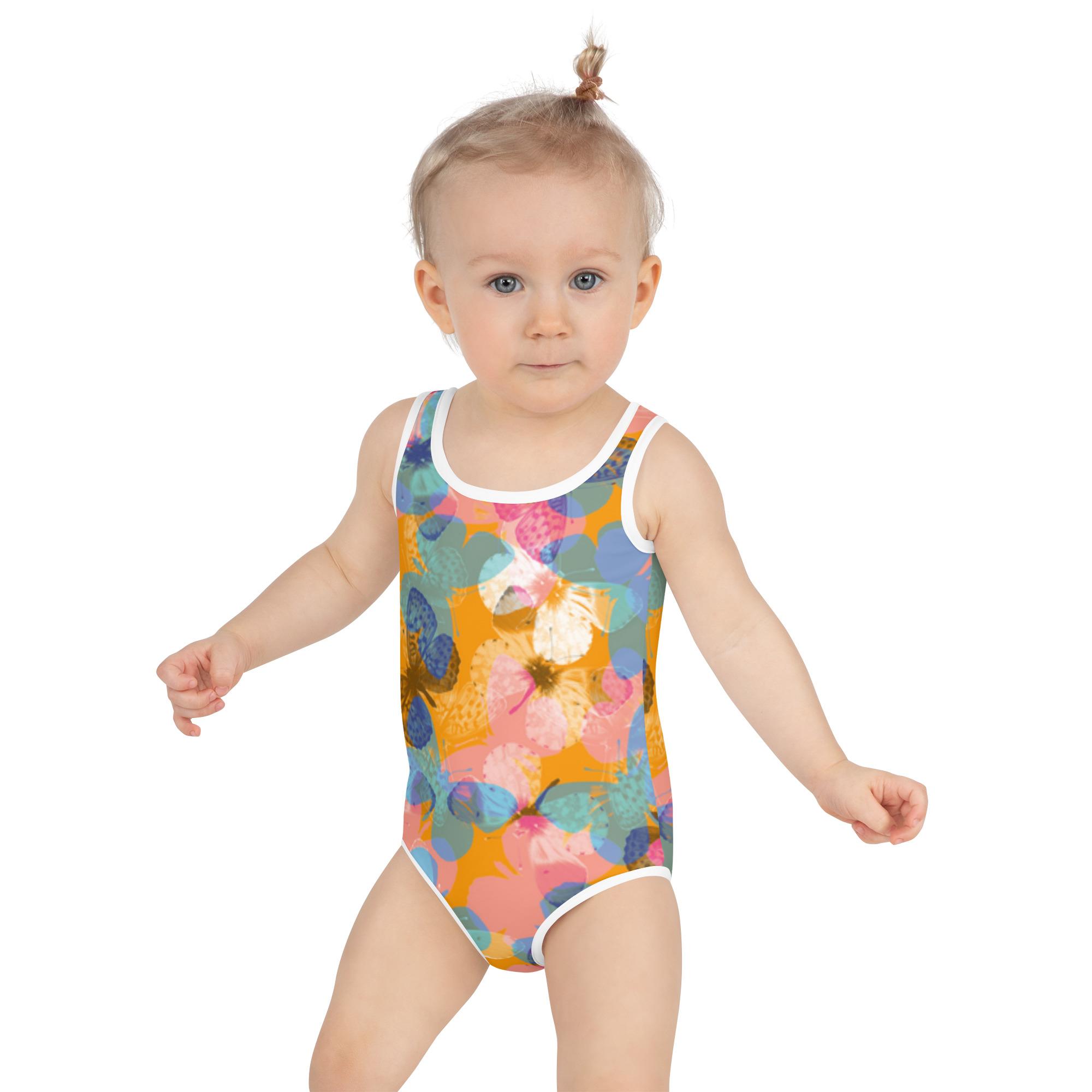 Butterfly Kids Swimsuit - Image 2