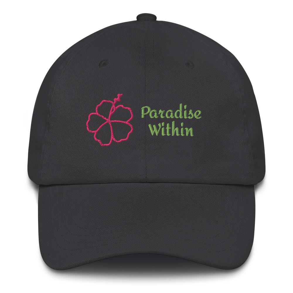 Paradise Within Embroidery Dad hat - Image 8