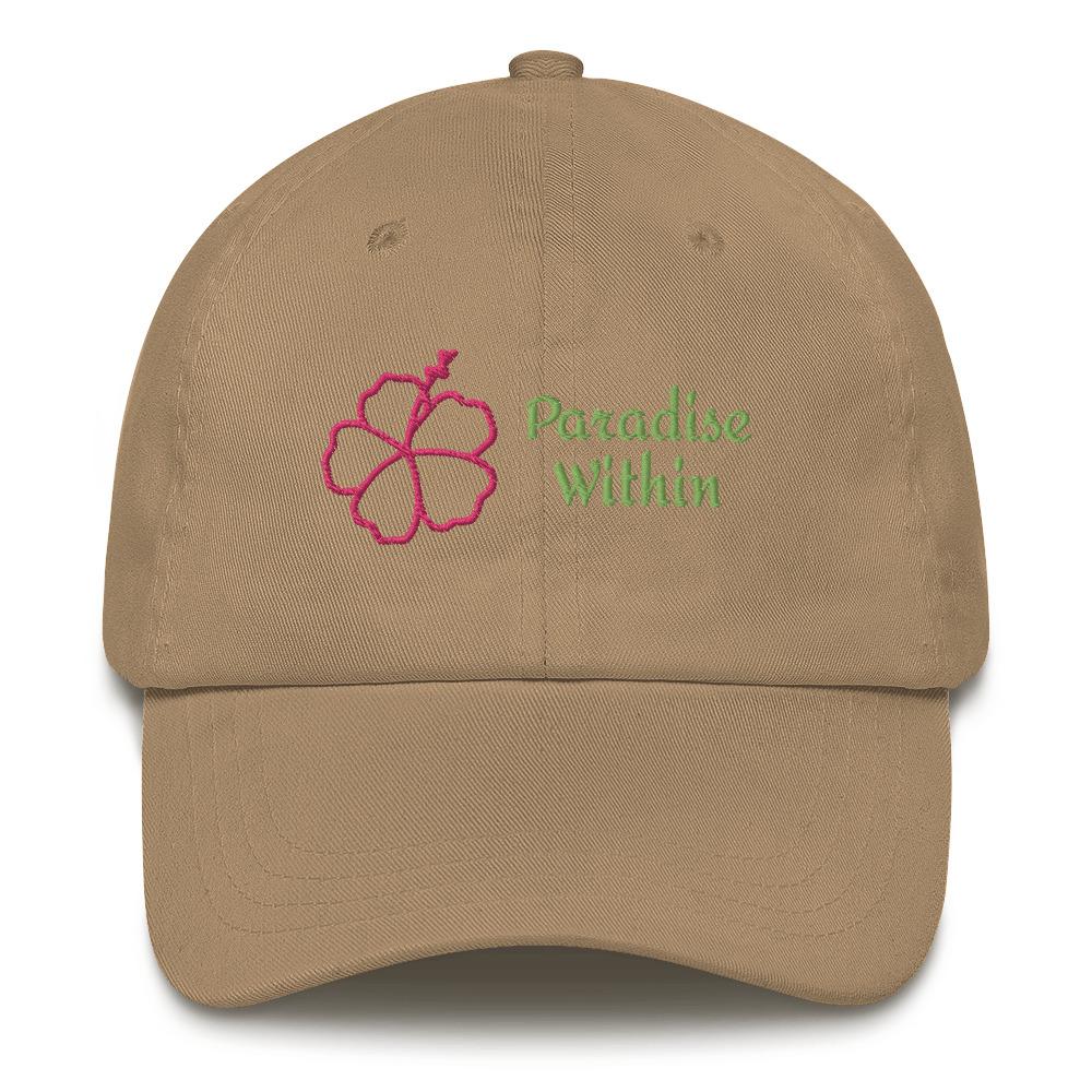 Paradise Within Embroidery Dad hat - Image 4