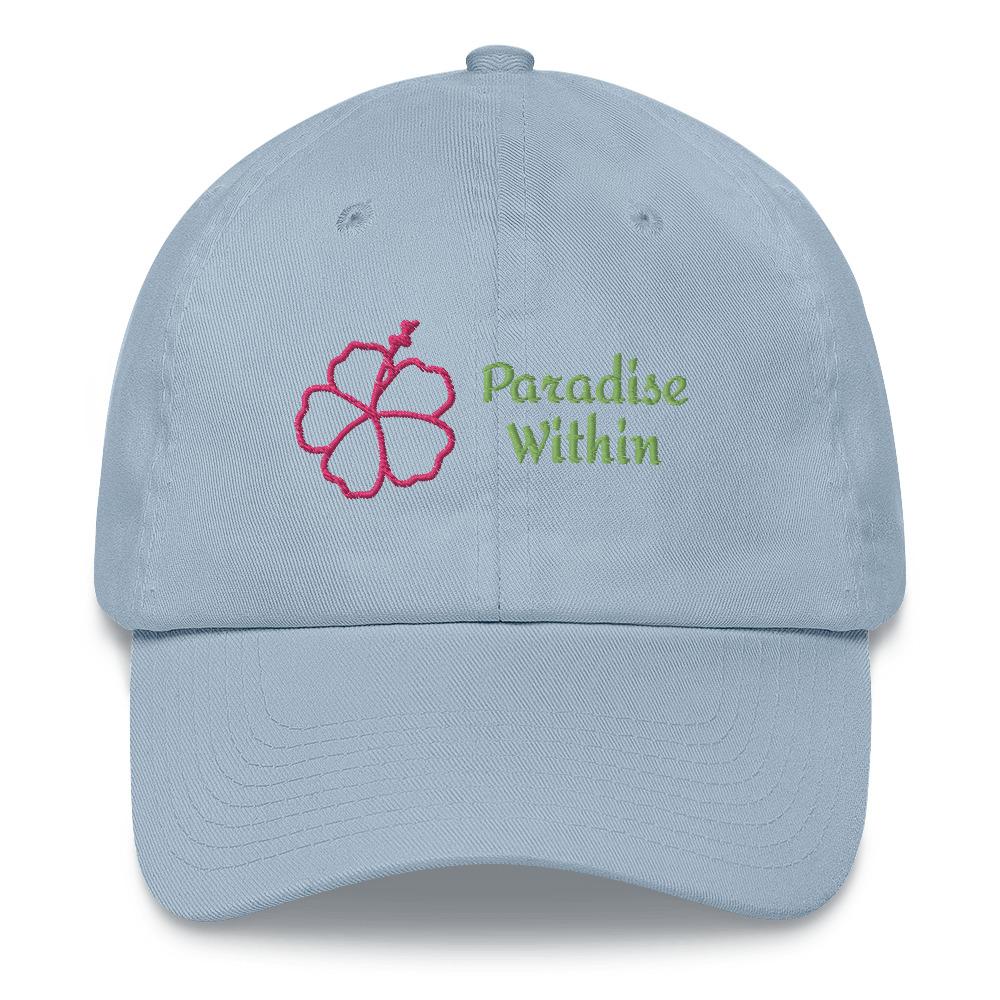 Paradise Within Embroidery Dad hat - Image 6