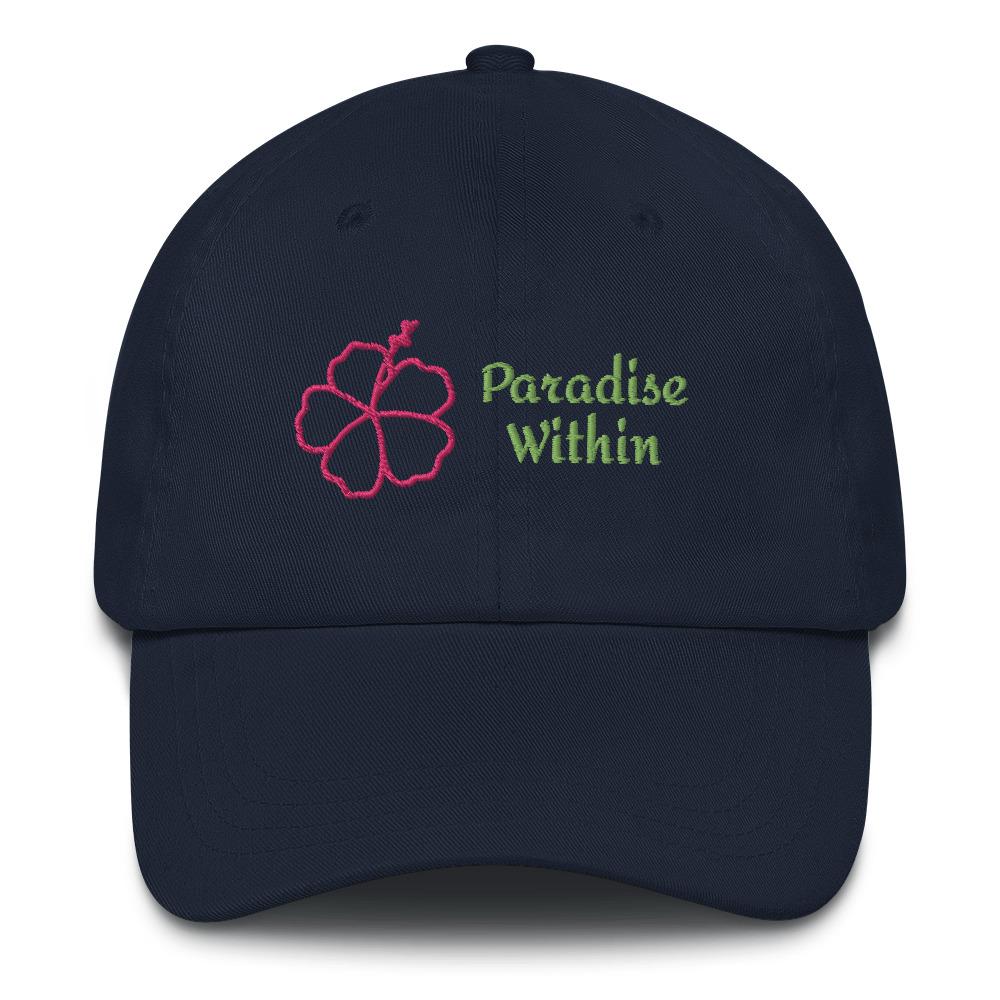 Paradise Within Embroidery Dad hat - Image 10