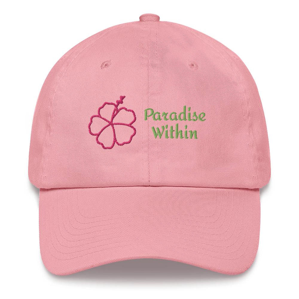 Paradise Within Embroidery Dad hat - Image 5