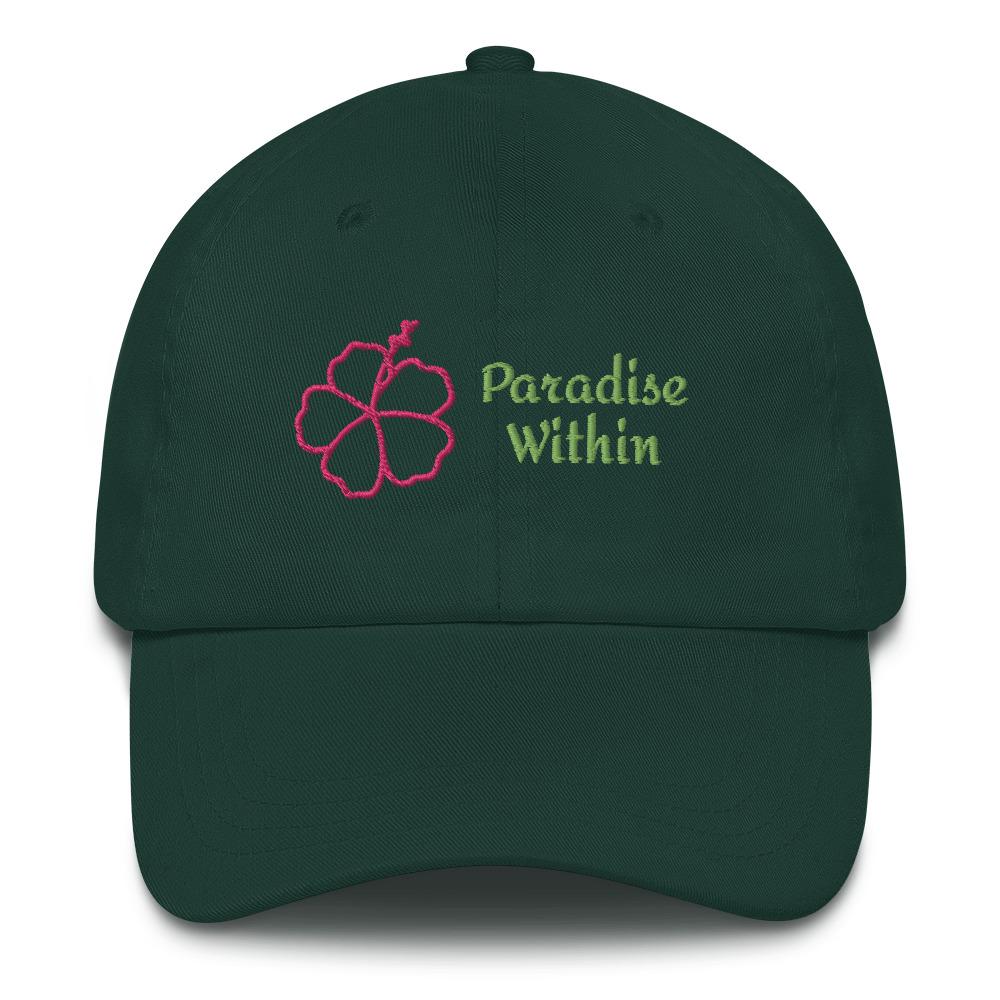 Paradise Within Embroidery Dad hat - Image 9