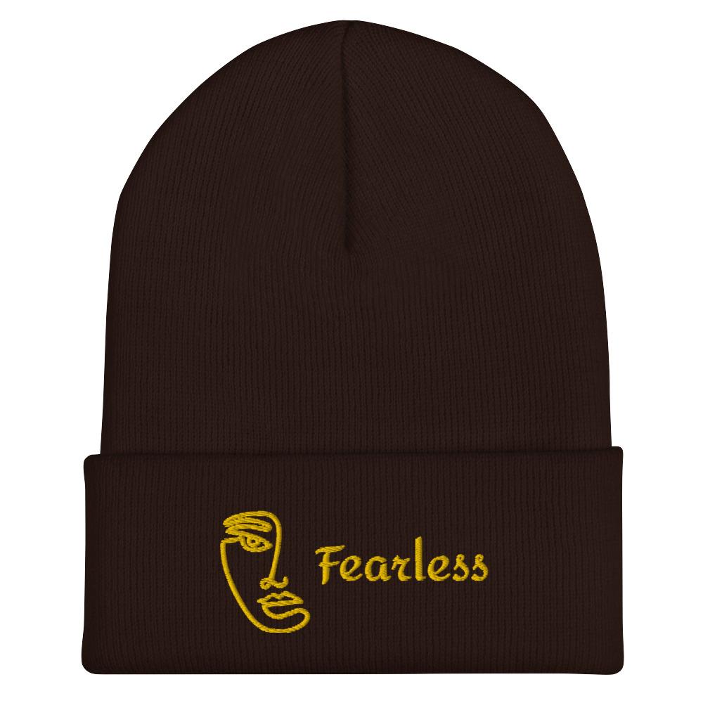 Fearless Embroidery Cuffed Beanie - Image 11