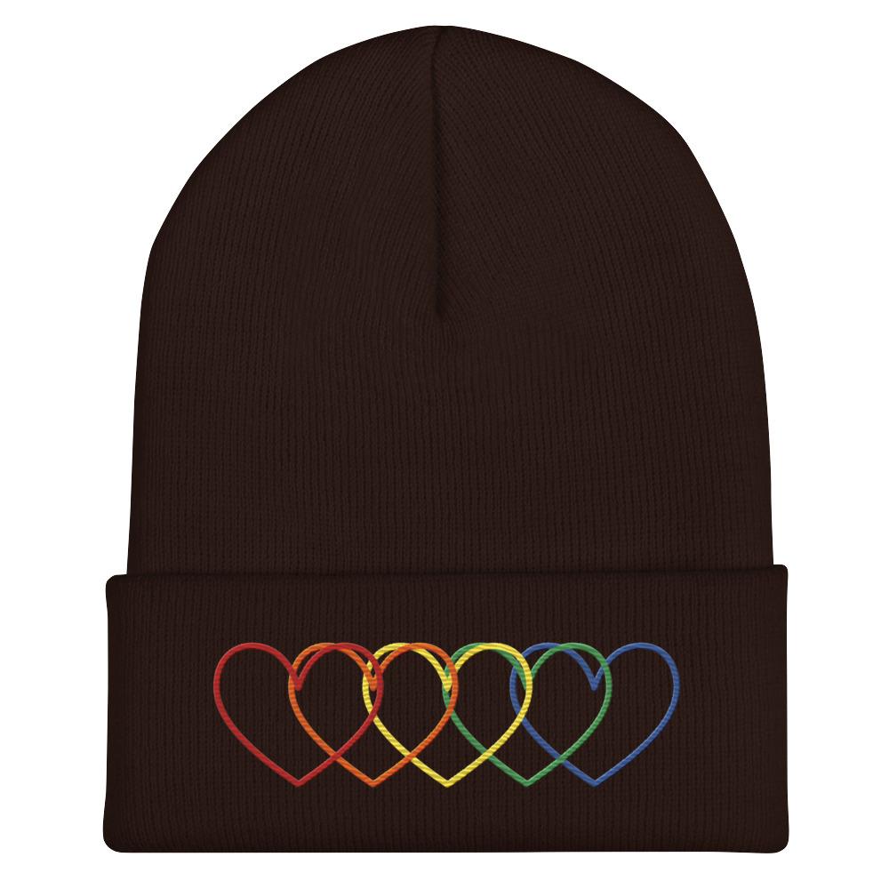 Pride Embroidery Cuffed Beanie - Image 10