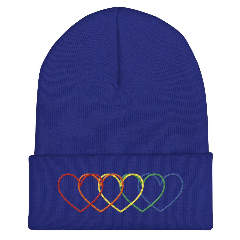 Pride Embroidery Cuffed Beanie - Image 7