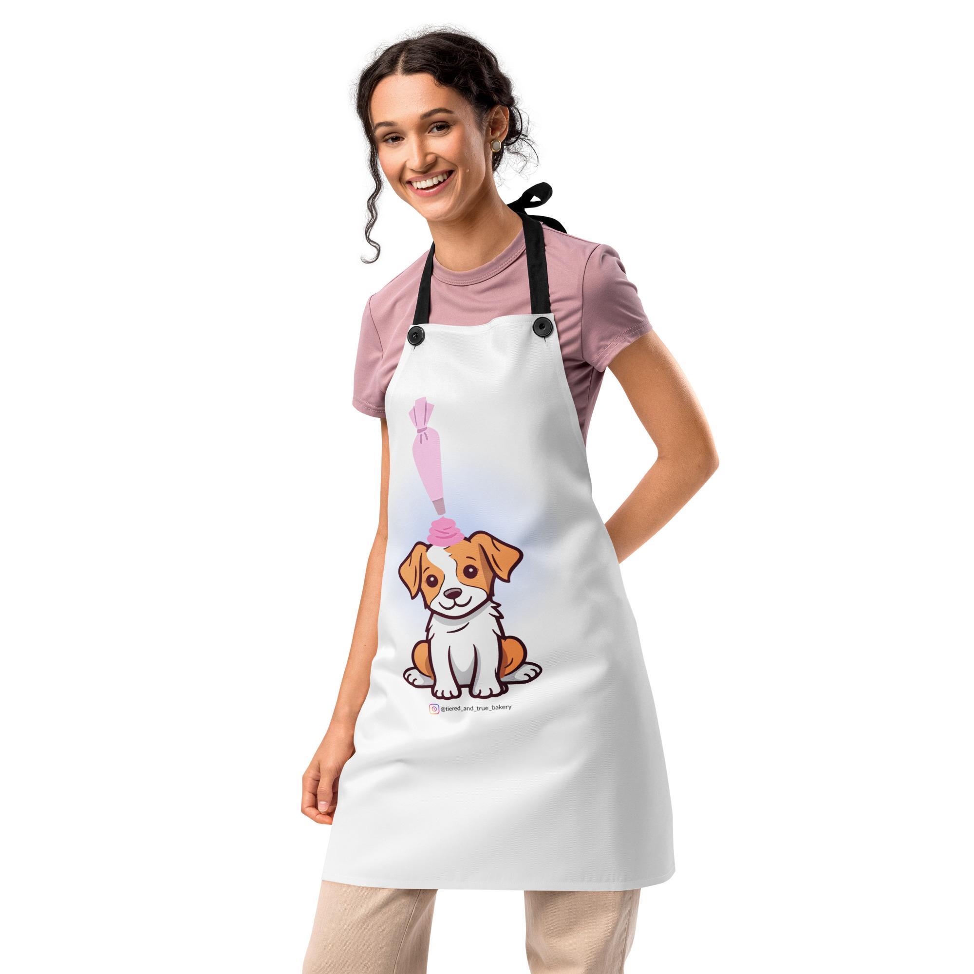 Frosted Puppy Apron