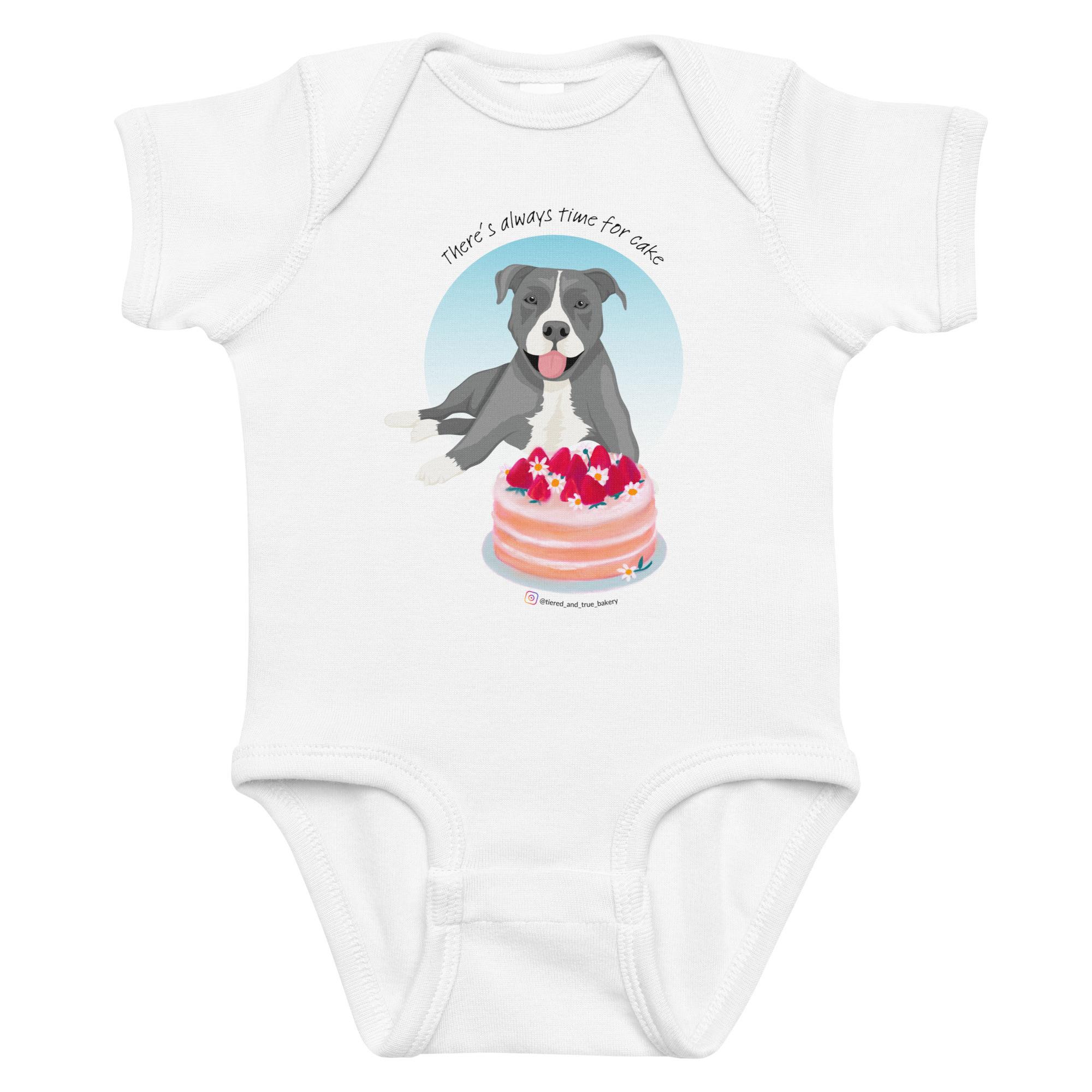 Cake Doggy Infant bodysuit
