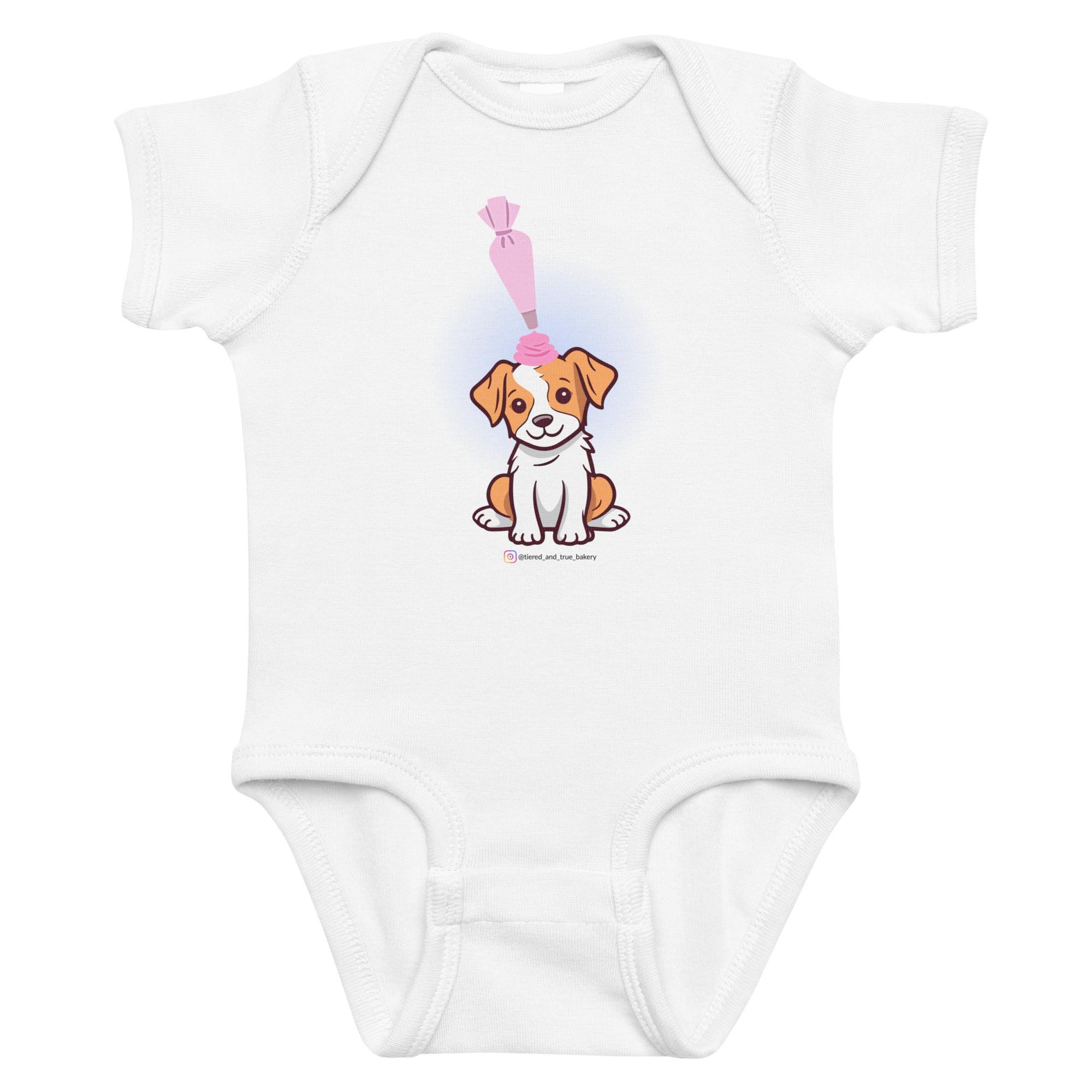 Frosted Puppy Infant bodysuit