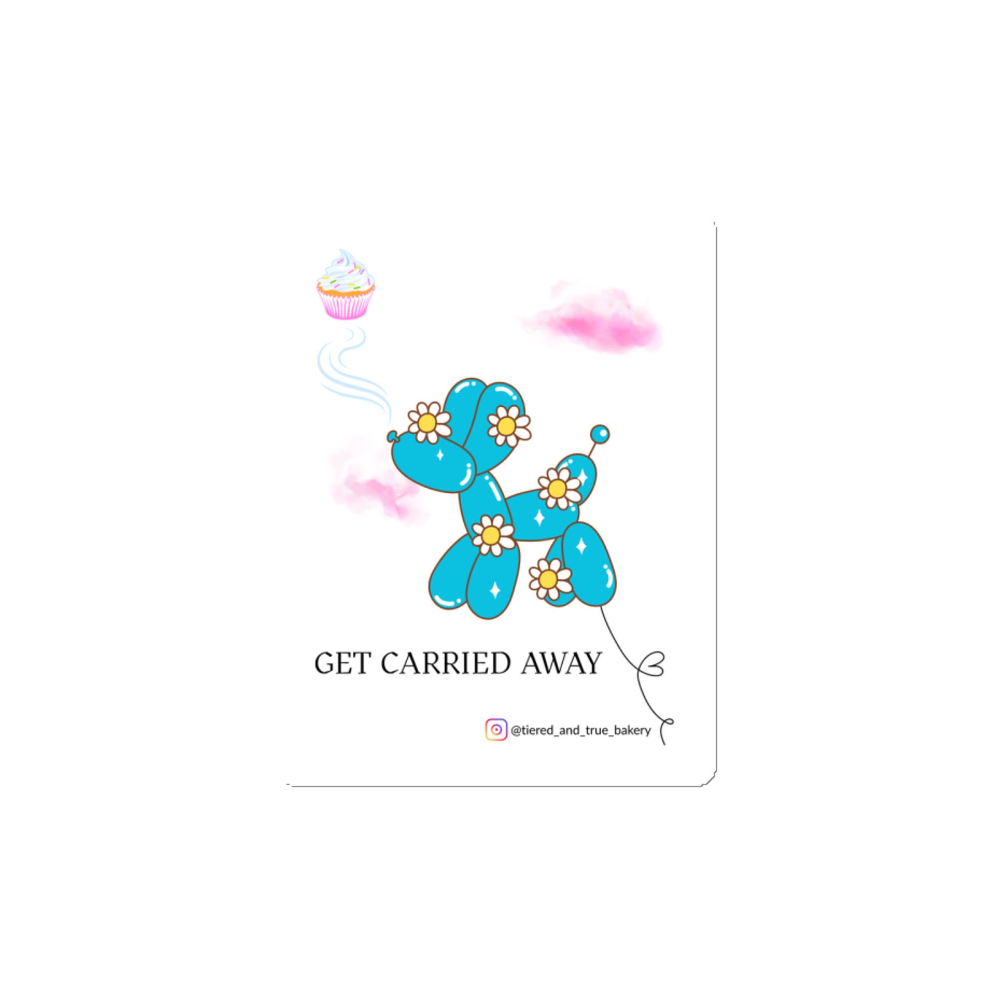 Cupcake Carried Away Magnet