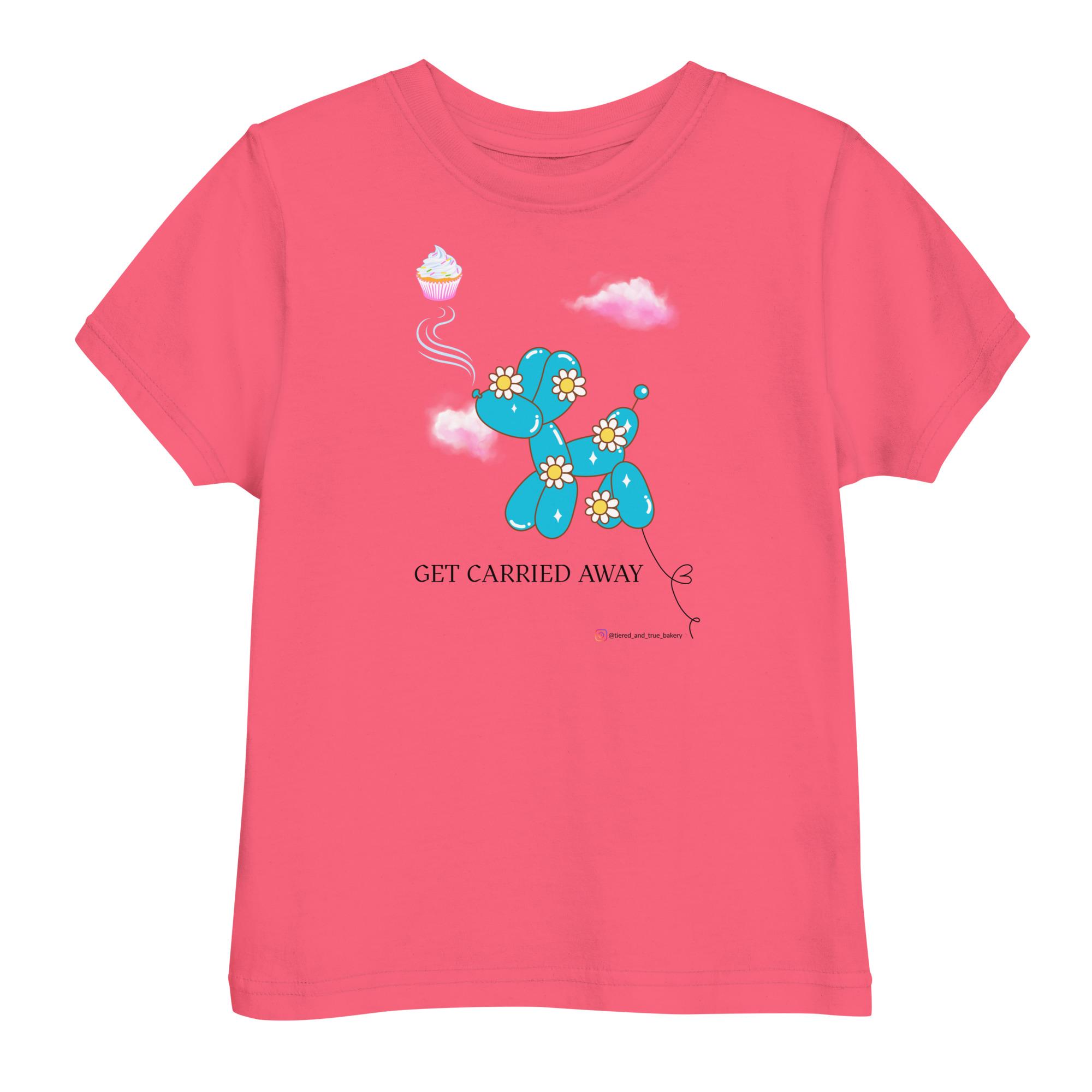 Cupcake Carried Away Toddler jersey t-shirt - Image 2