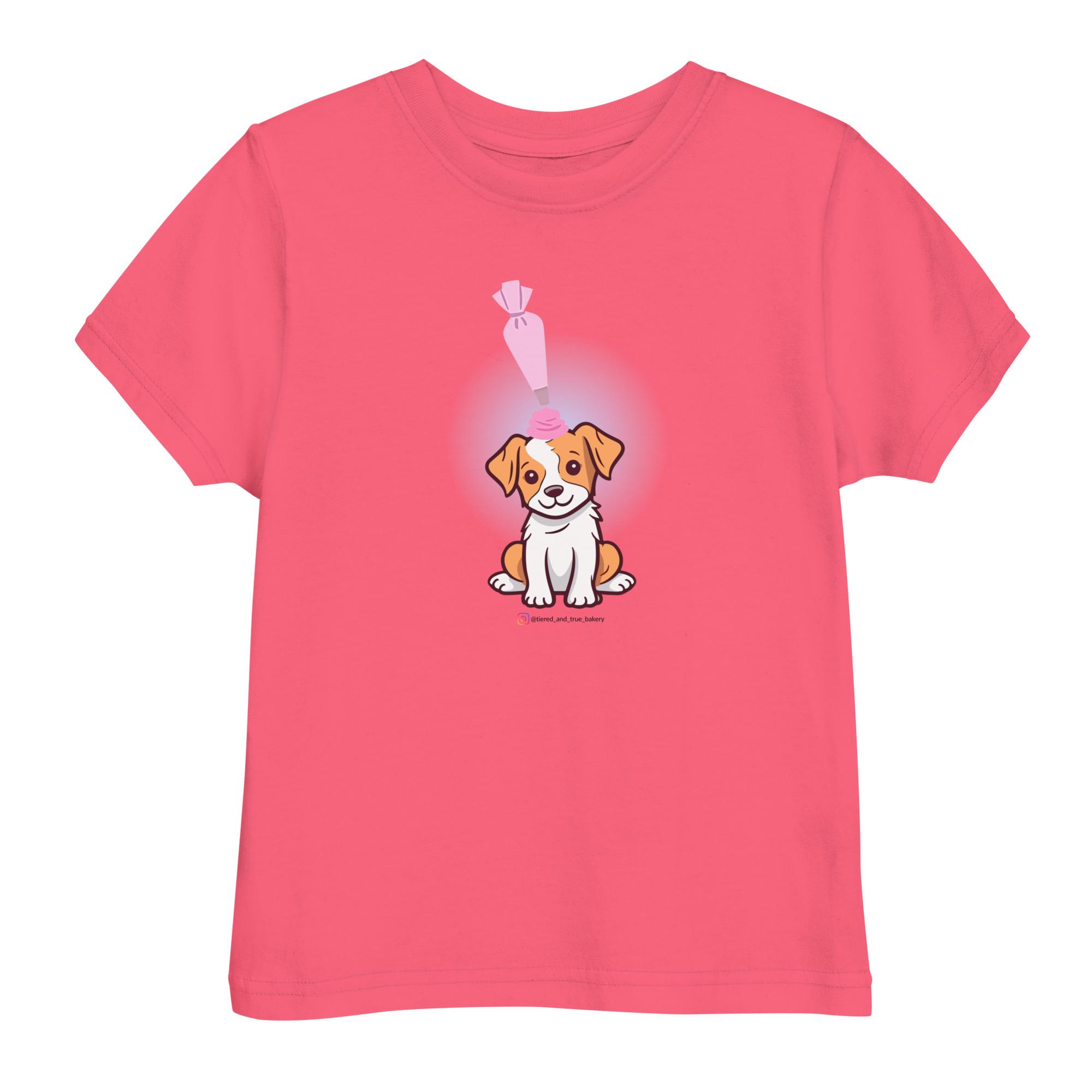 Frosted Puppy Toddler jersey t-shirt - Image 2