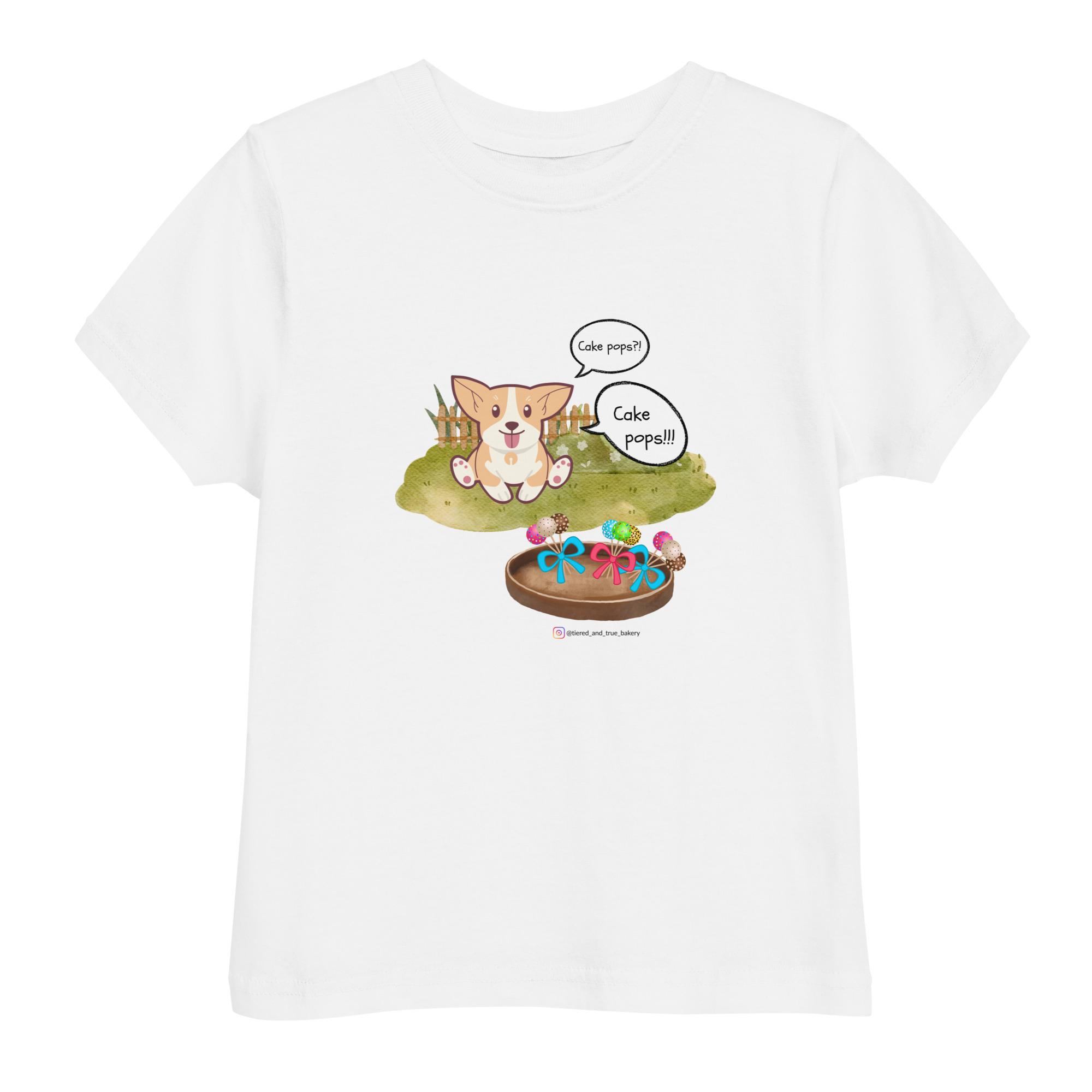 Cake Pops Toddler jersey t-shirt
