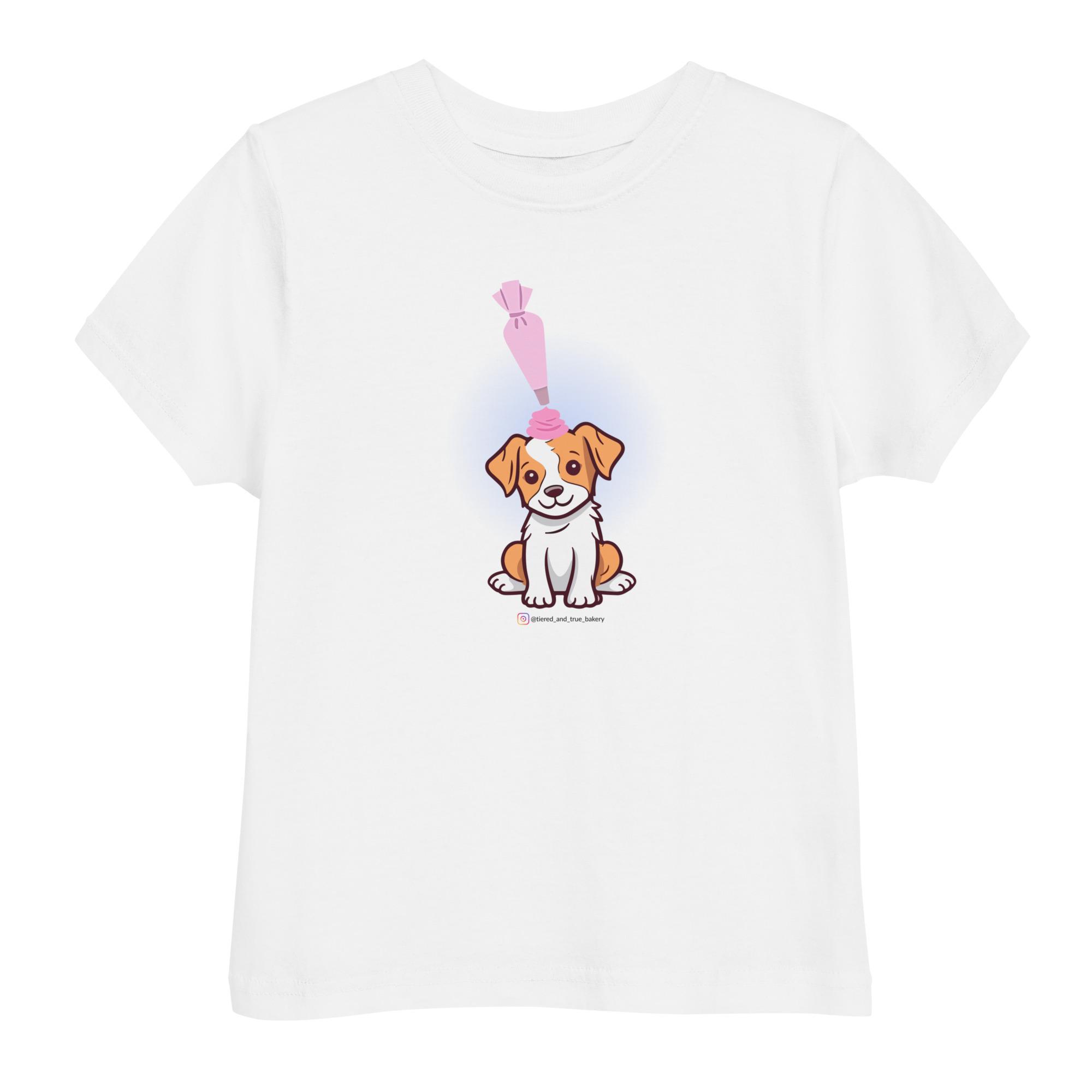Frosted Puppy Toddler jersey t-shirt