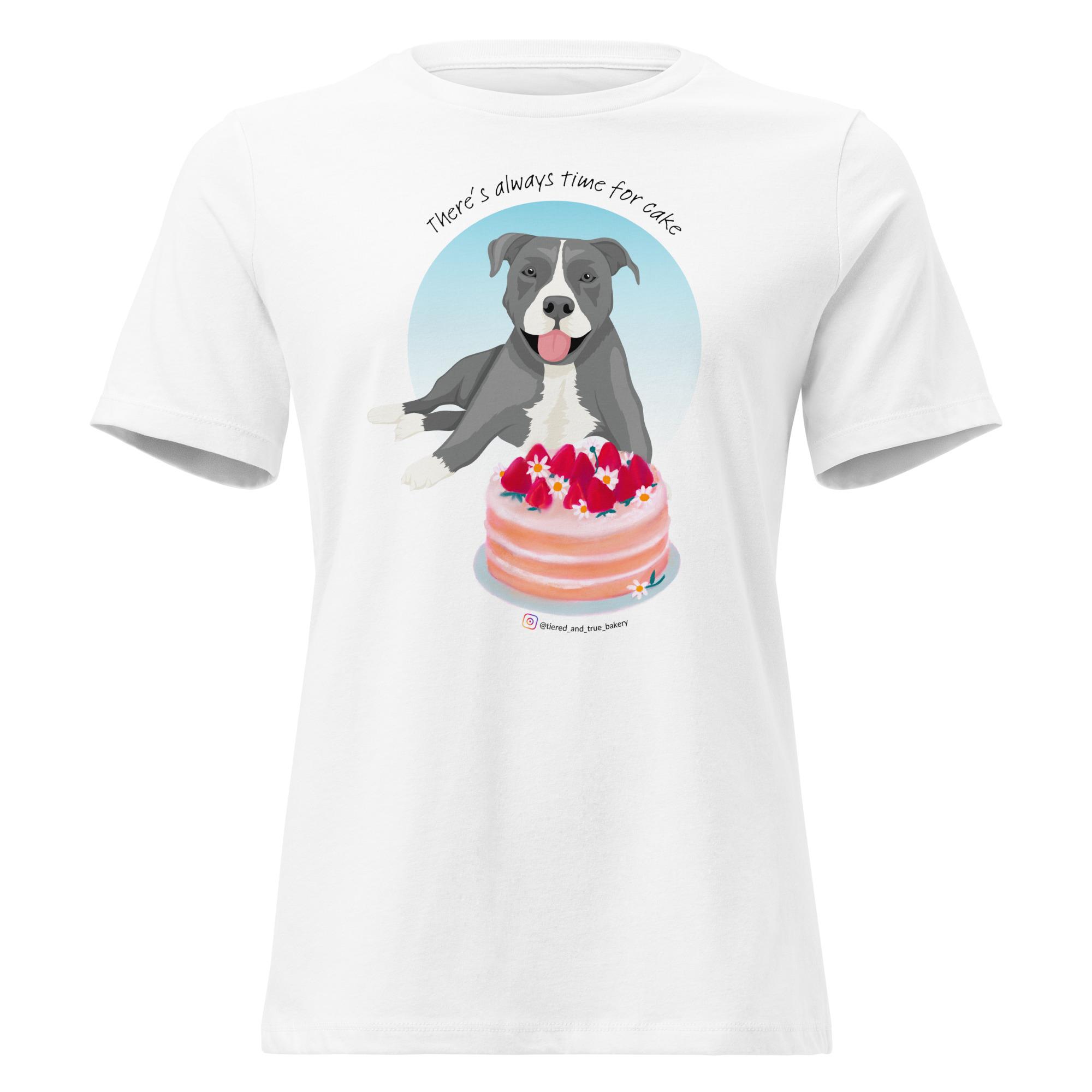 Cake Doggy Women's Relaxed T-Shirt